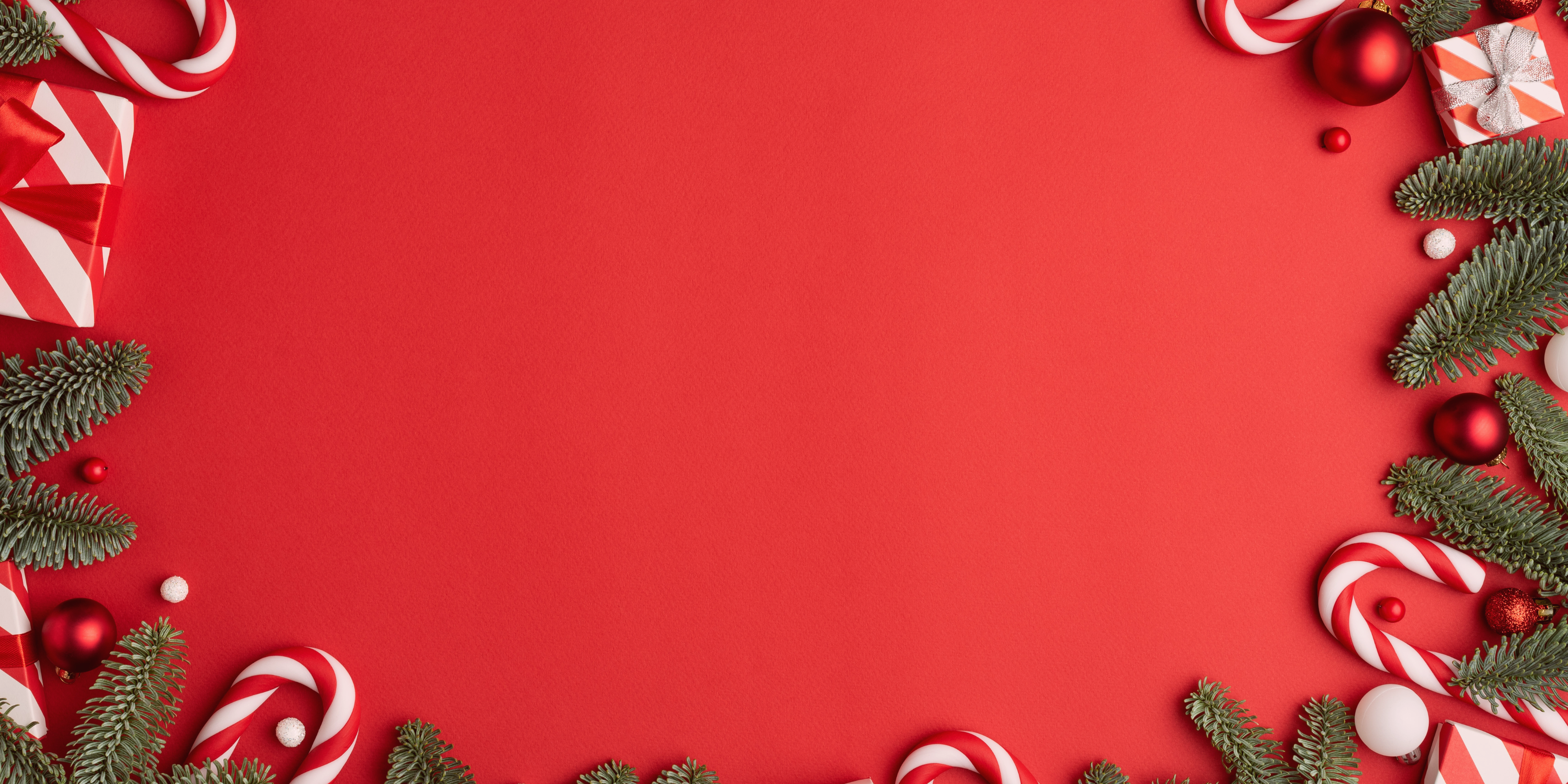 Rot Wei Festlich Weihnachten Sale Aktion  Heimdekoration Banner