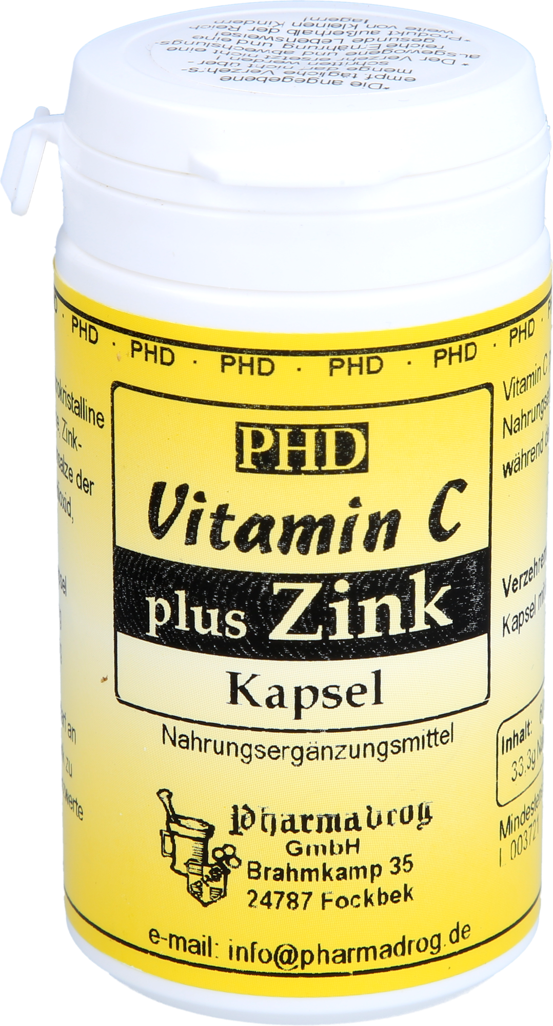 VITAMIN C PLUS Zink Kapseln