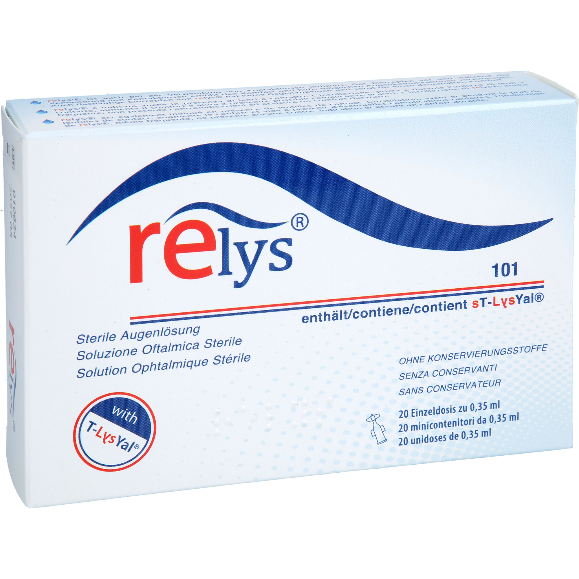 RELYS Augentropfen Einmaldosen
