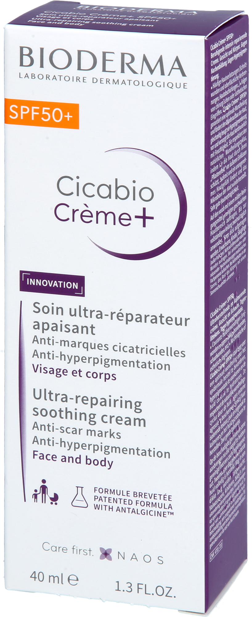 BIODERMA Cicabio Creme+ LSF 50+