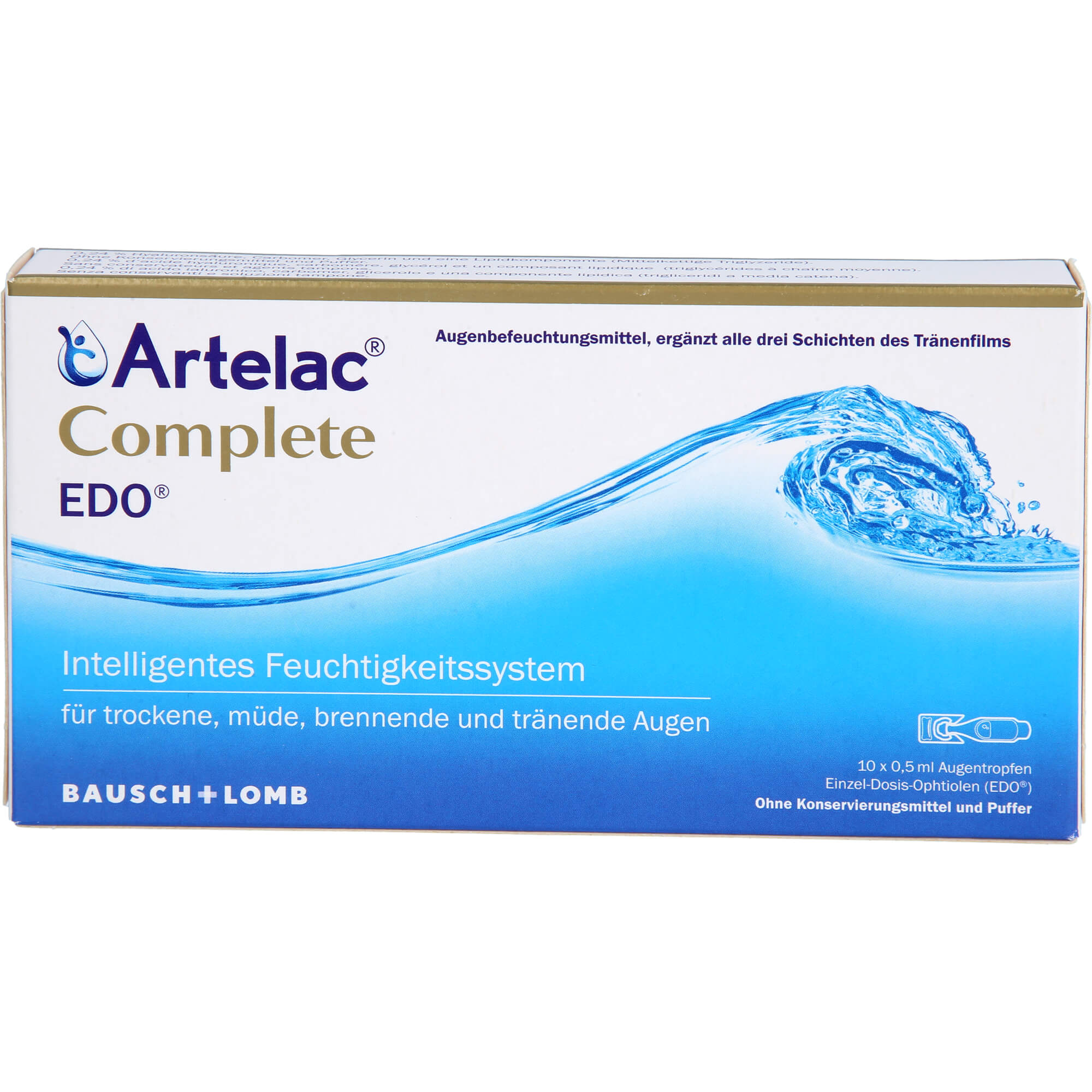 ARTELAC Complete EDO Augentropfen 10X0.5 ml