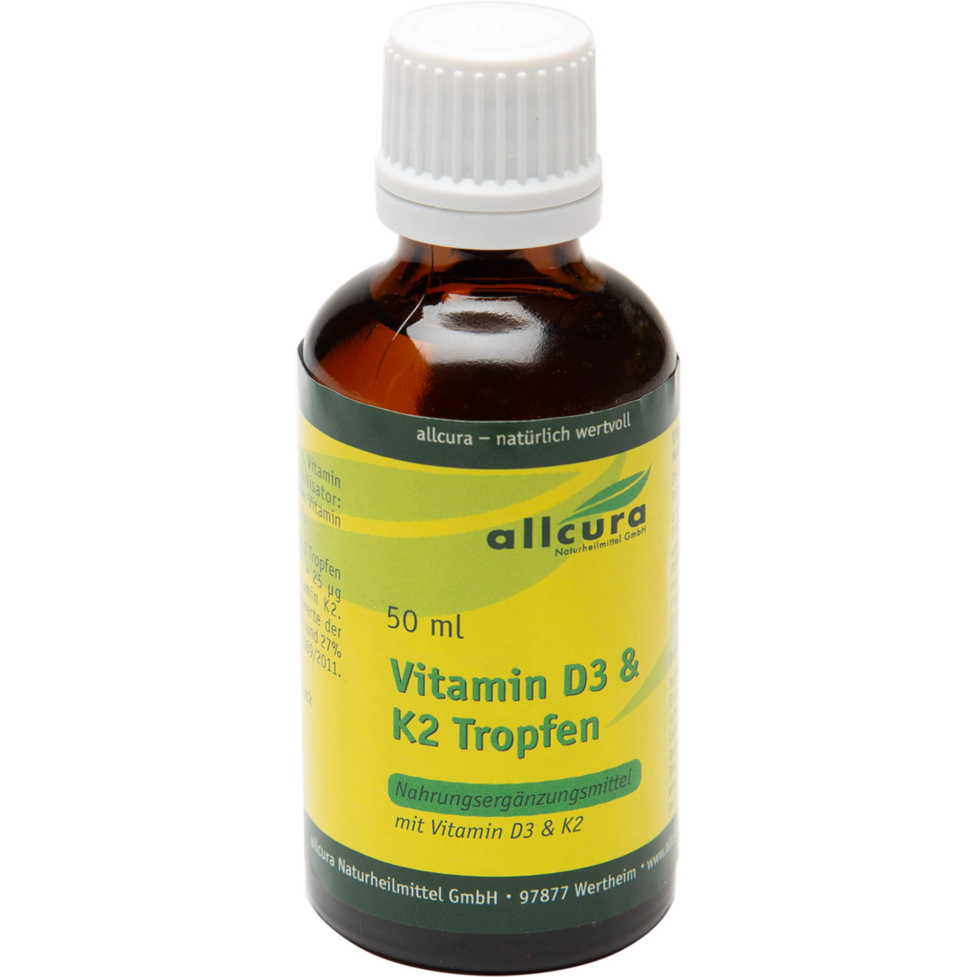 VITAMIN D3 & K2 Tropfen 1000 I.E./20 μg je Tropfen 50 ml