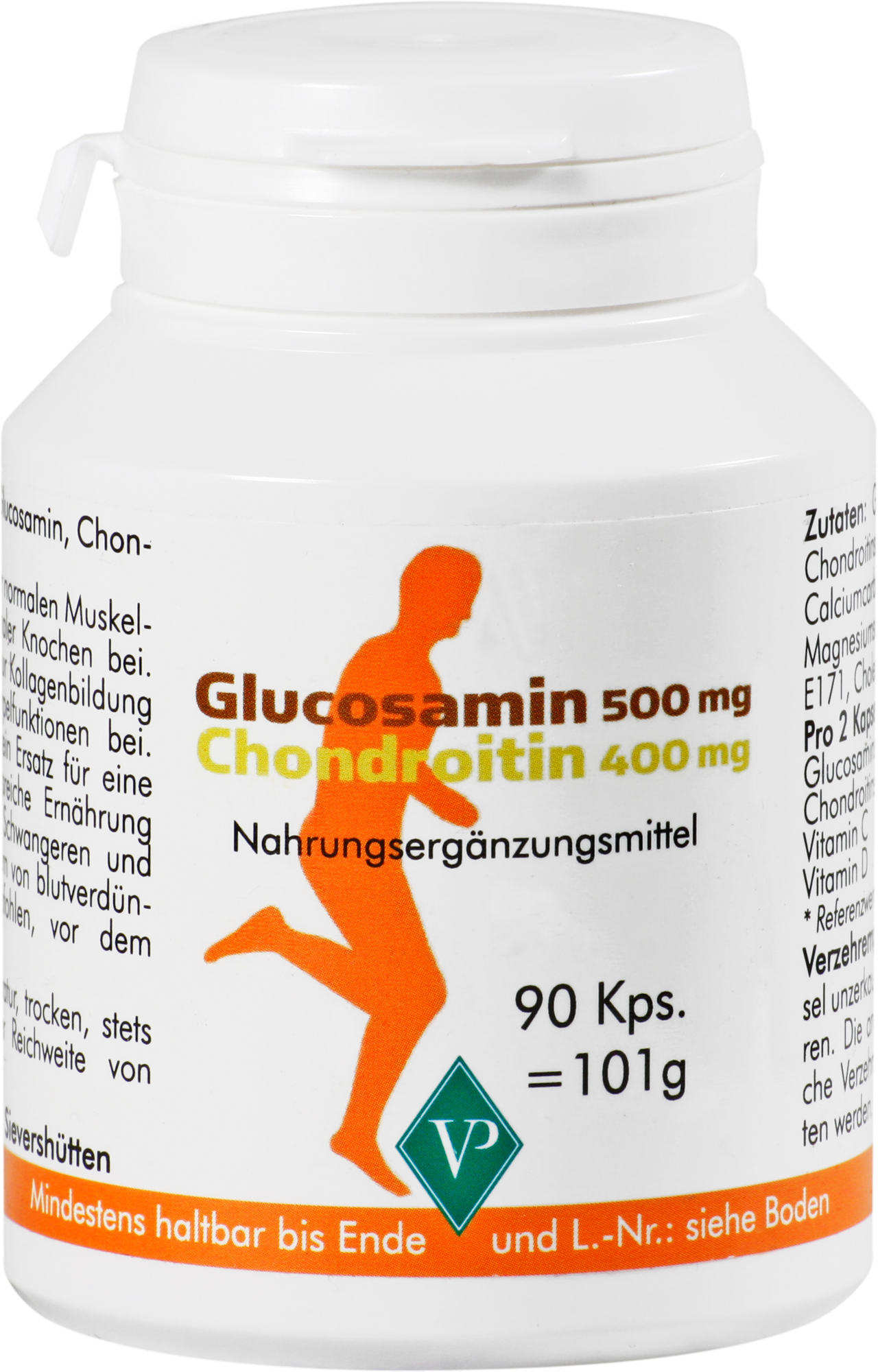 GLUCOSAMIN 500 mg+Chondroitin 400 mg Kapseln 90 St