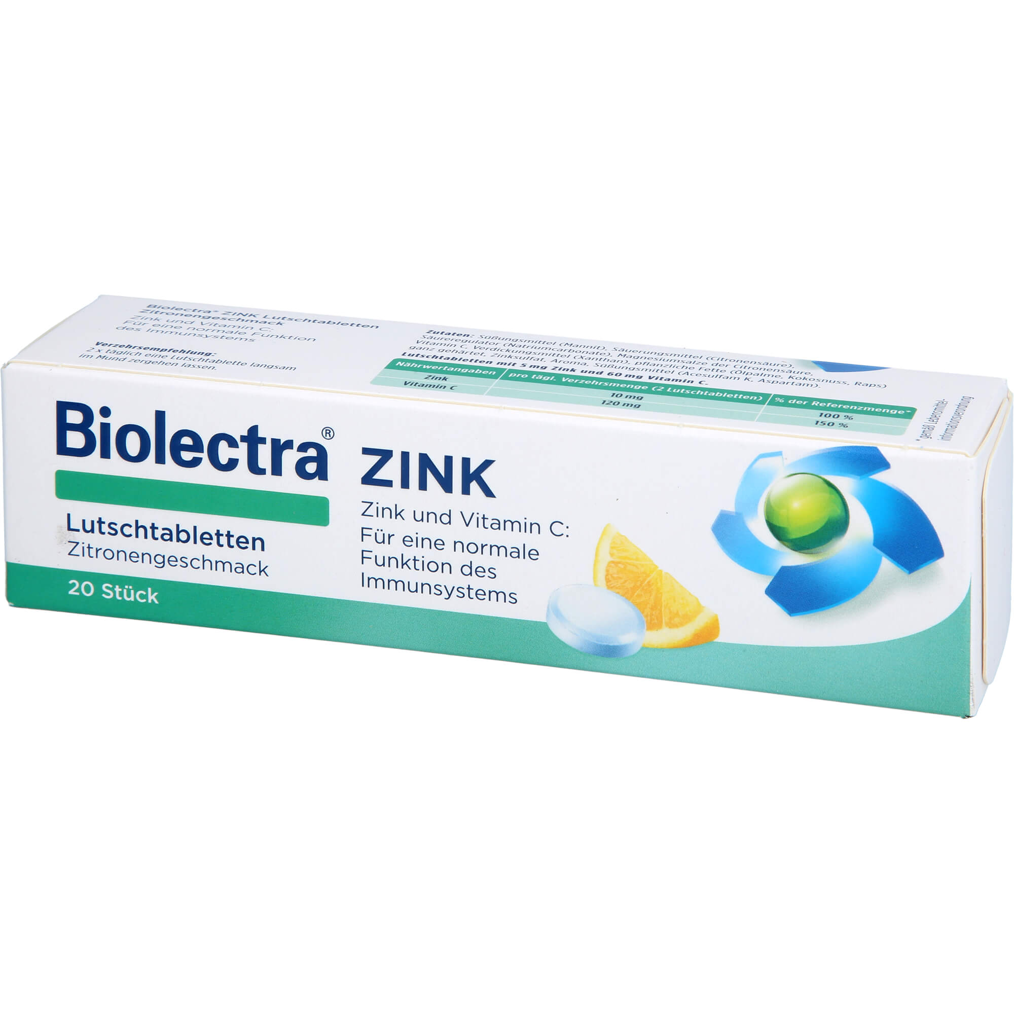 BIOLECTRA Zink Lutschtabletten