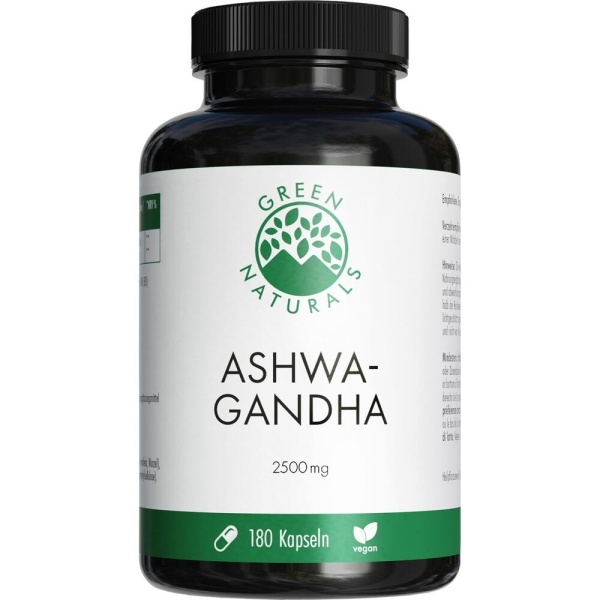 GREEN NATURALS Ashwagandha 2500mg hochdos.veg.Kps.