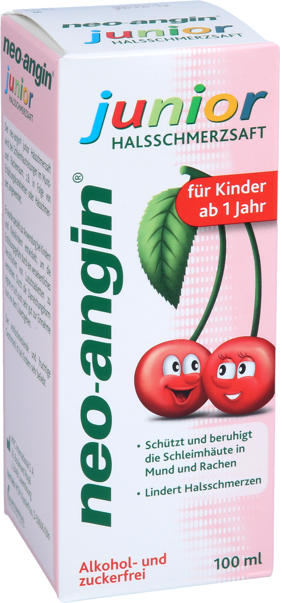 NEO-ANGIN junior Halsschmerzsaft