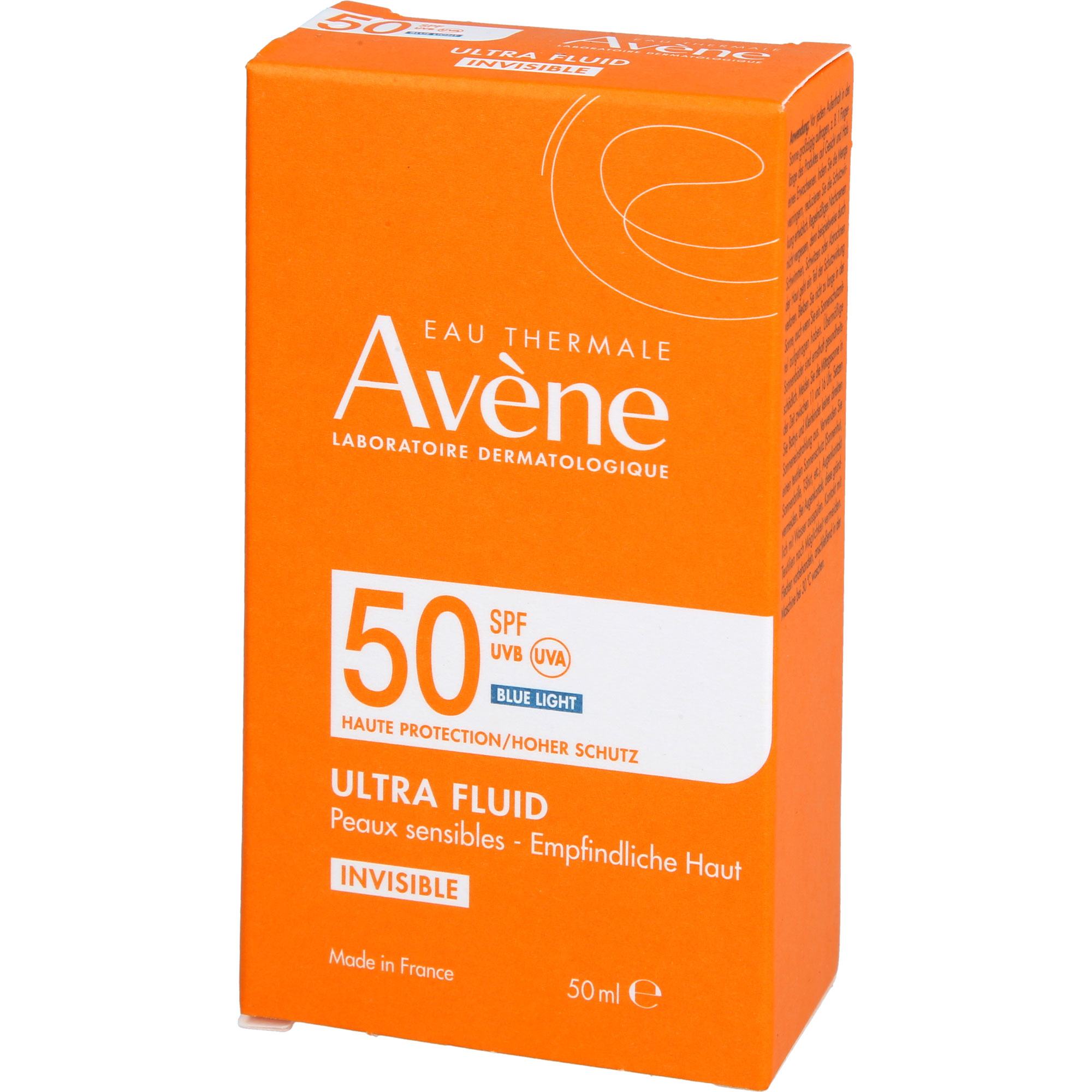 AVENE Ultra Fluid INVISIBLE SPF 50