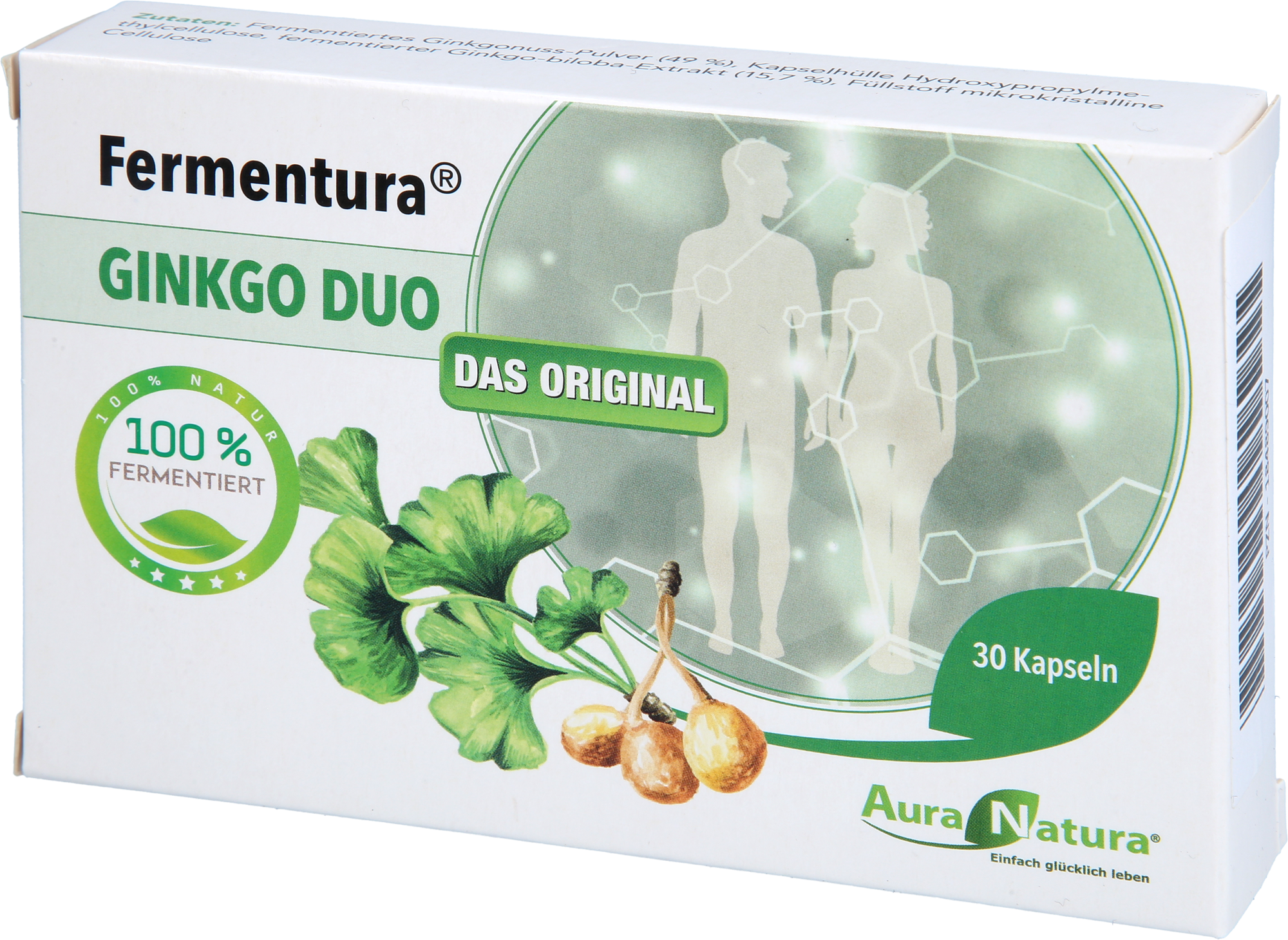 AURANATURA Fermentura Ginkgo Duo Kapseln
