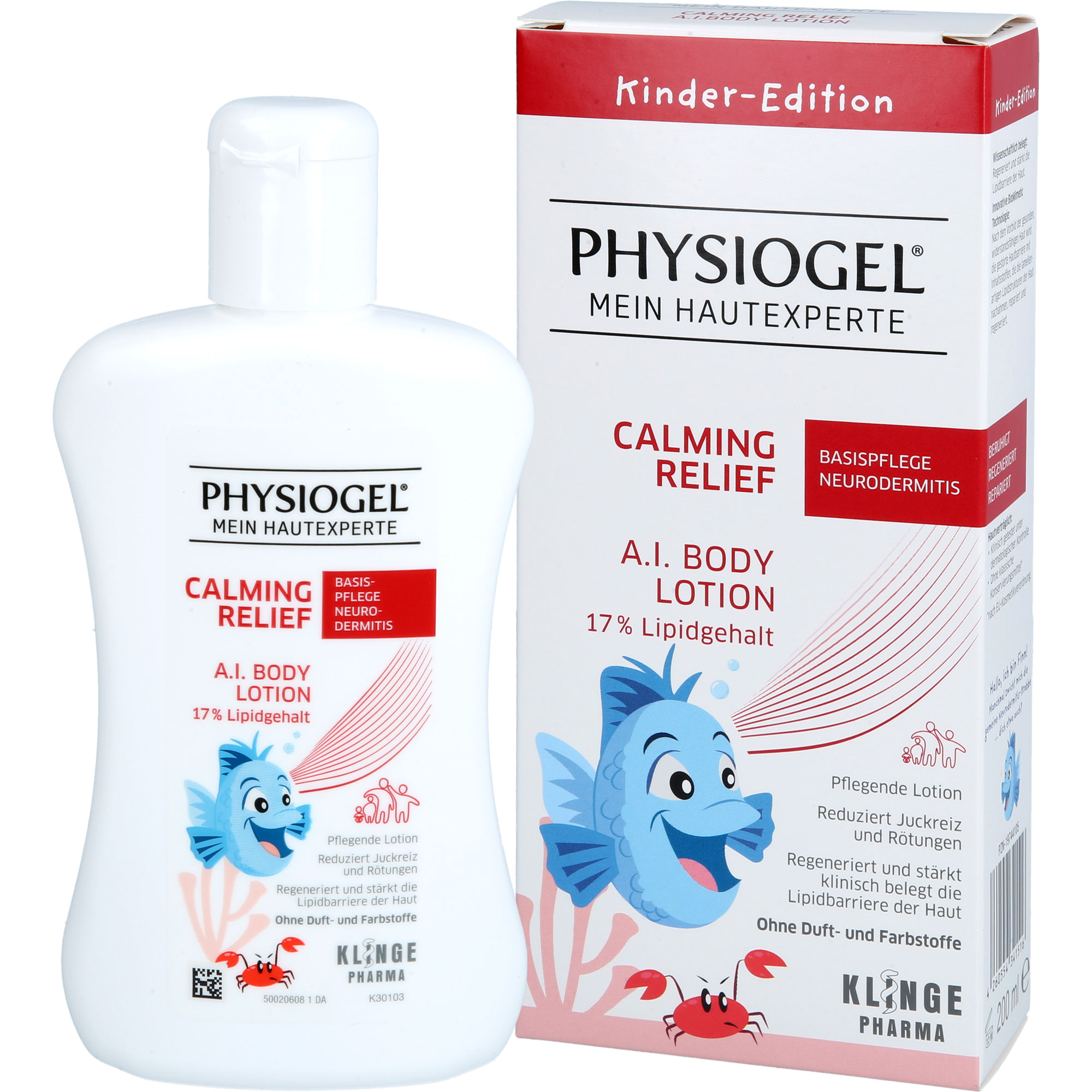 PHYSIOGEL Calming Relief A.I.Bodylot.Kids-Edition