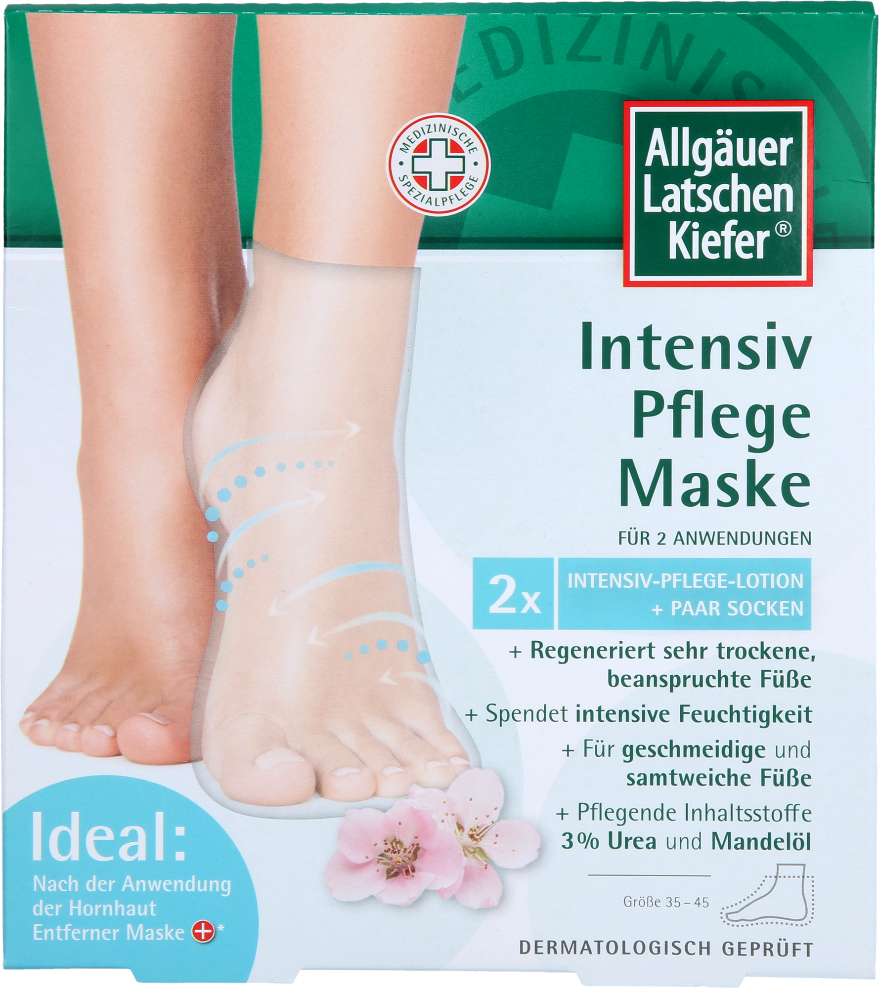 ALLGÄUER LATSCHENK. Intensiv Pflege Maske f.Füße