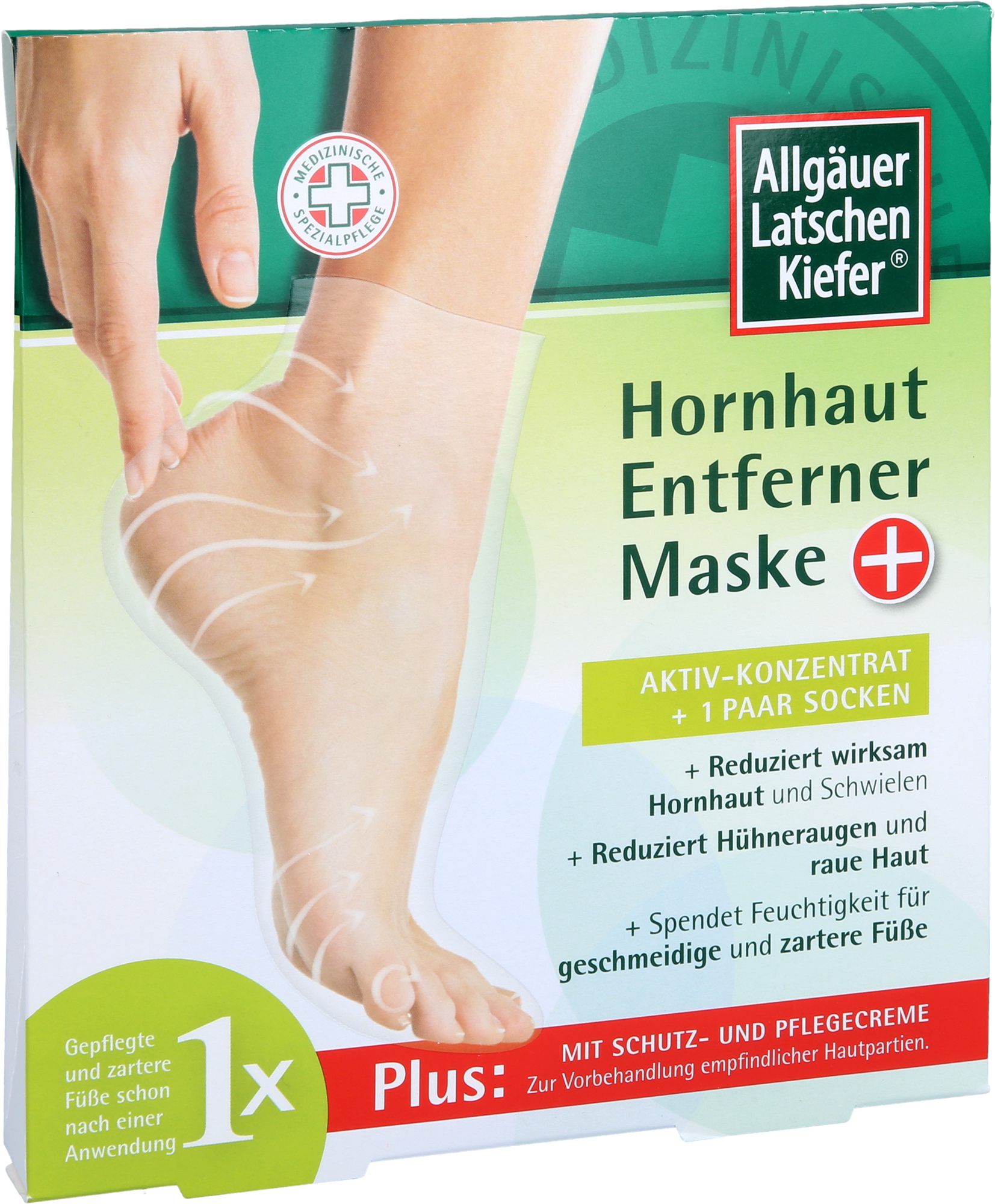 ALLGÄUER LATSCHENK. Hornhaut Entferner Maske plus
