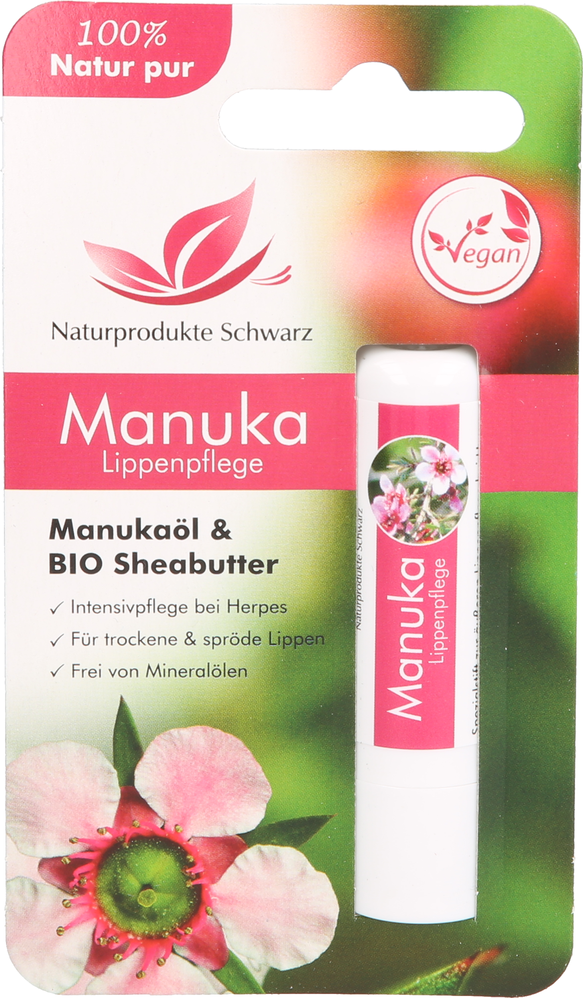 Manuka Lippenpflegestift bei Herpes