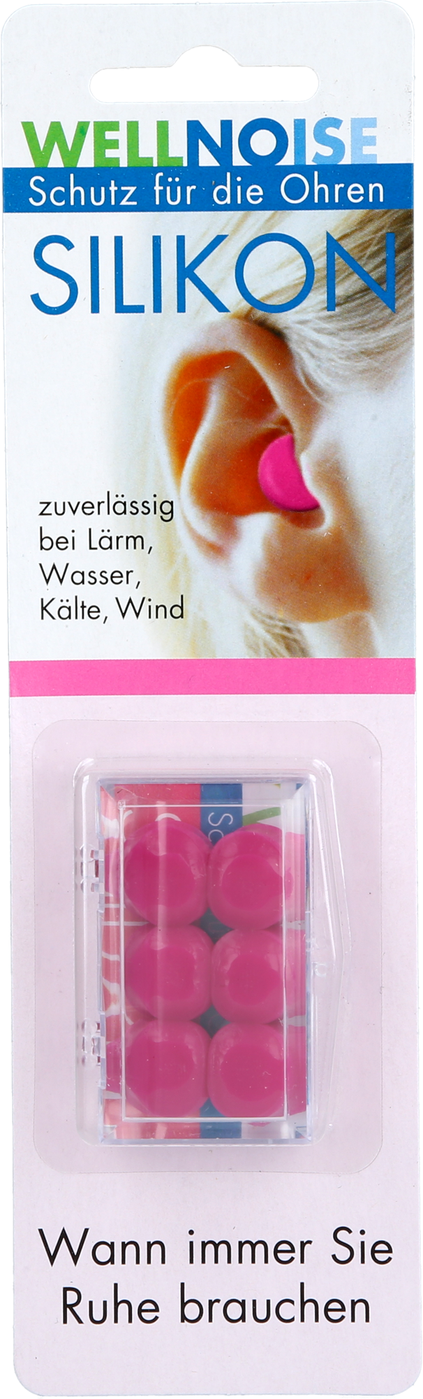 WELLNOISE Ohrenstopfen pink Blister