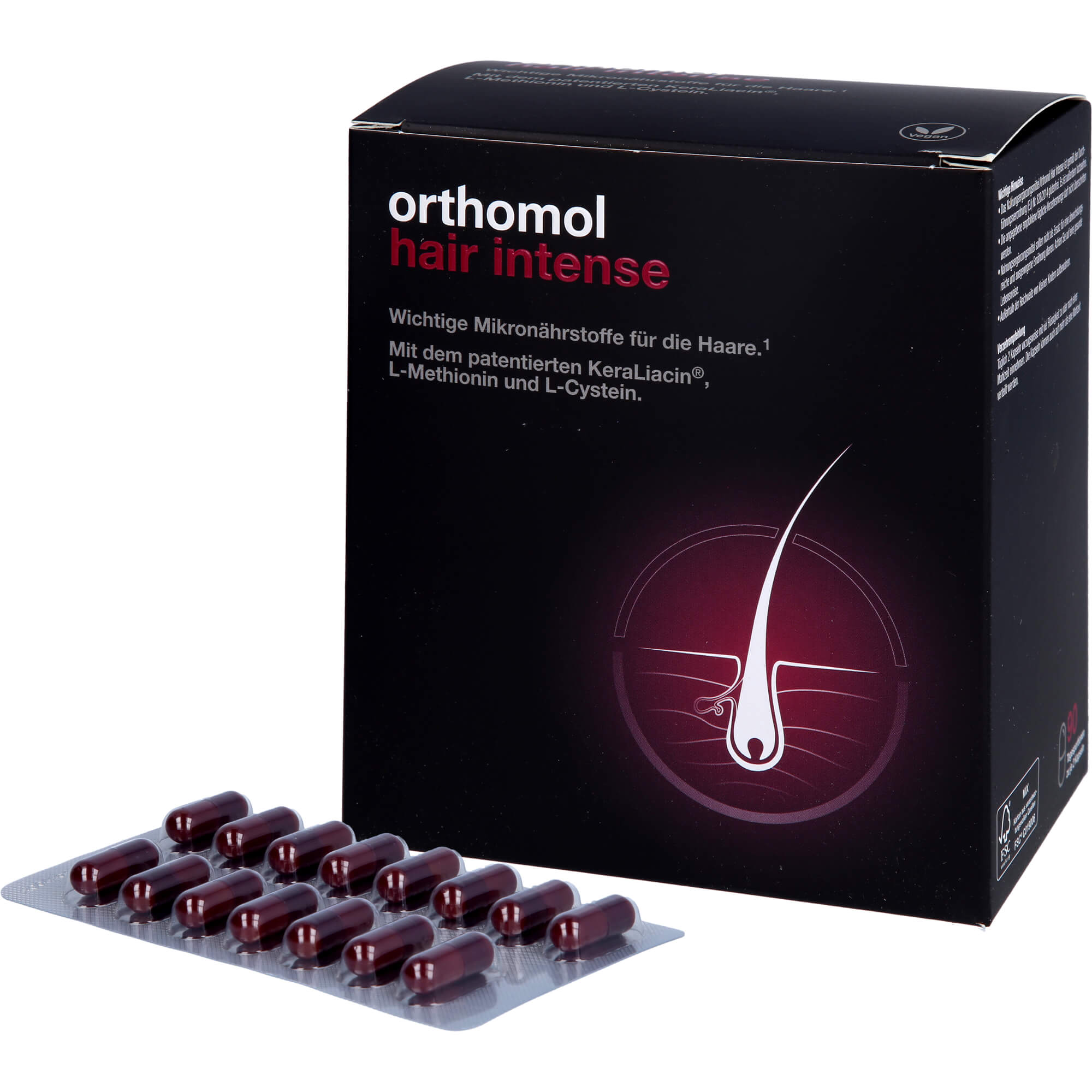 ORTHOMOL Hair intense Kapseln 180 St