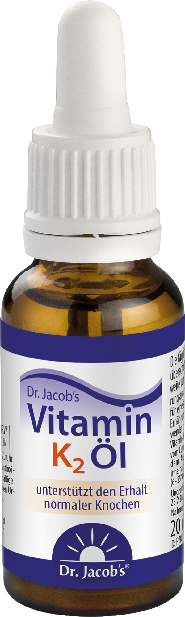 VITAMIN K2 ÖL Vit.K als MK7 Dr.Jacob's Tro.z.Einn.