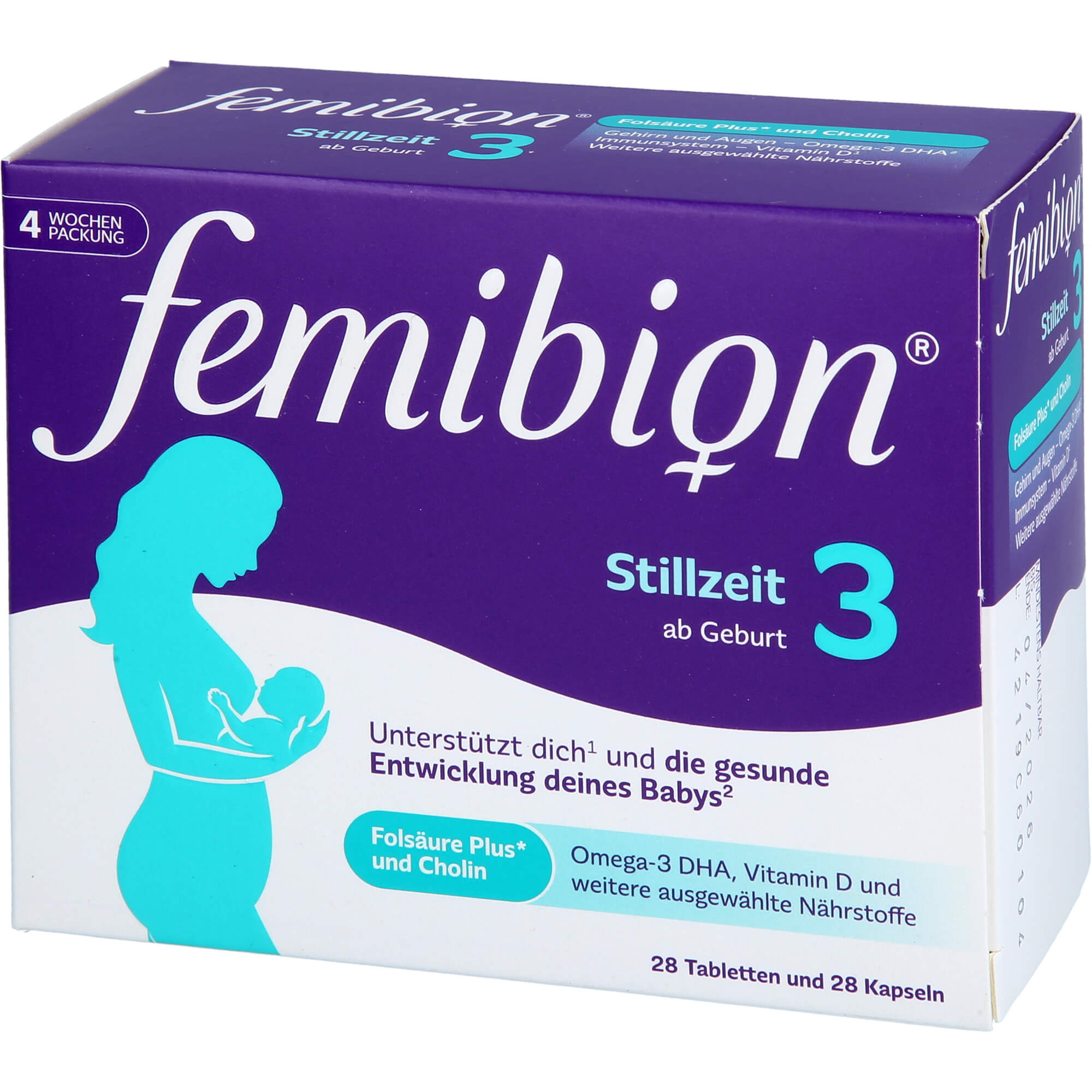 FEMIBION 3 Stillzeit Kombipackung 2X28 St
