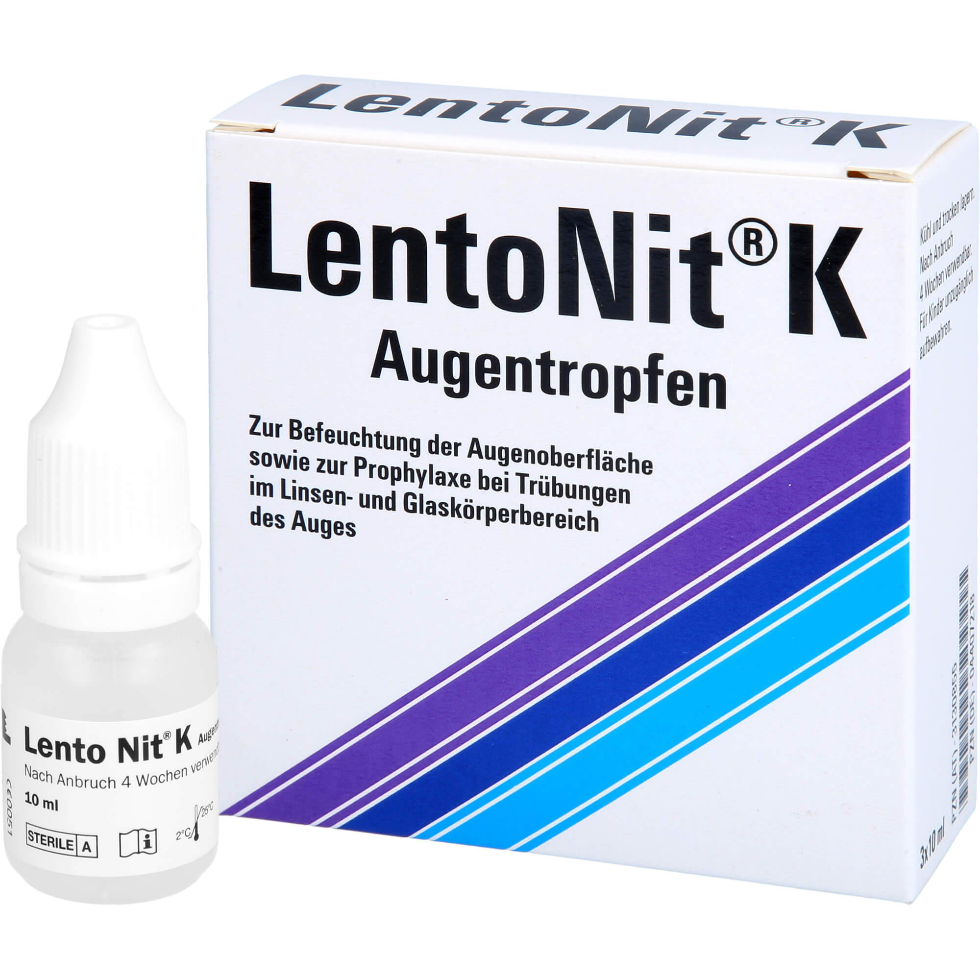 LENTO NIT K Augentropfen 3X10 ml