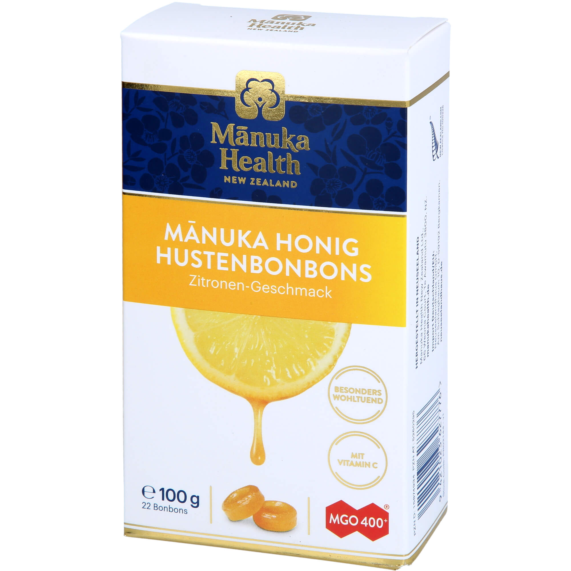 MANUKA HEALTH MGO 400+ Lutschbonb.Zitrone