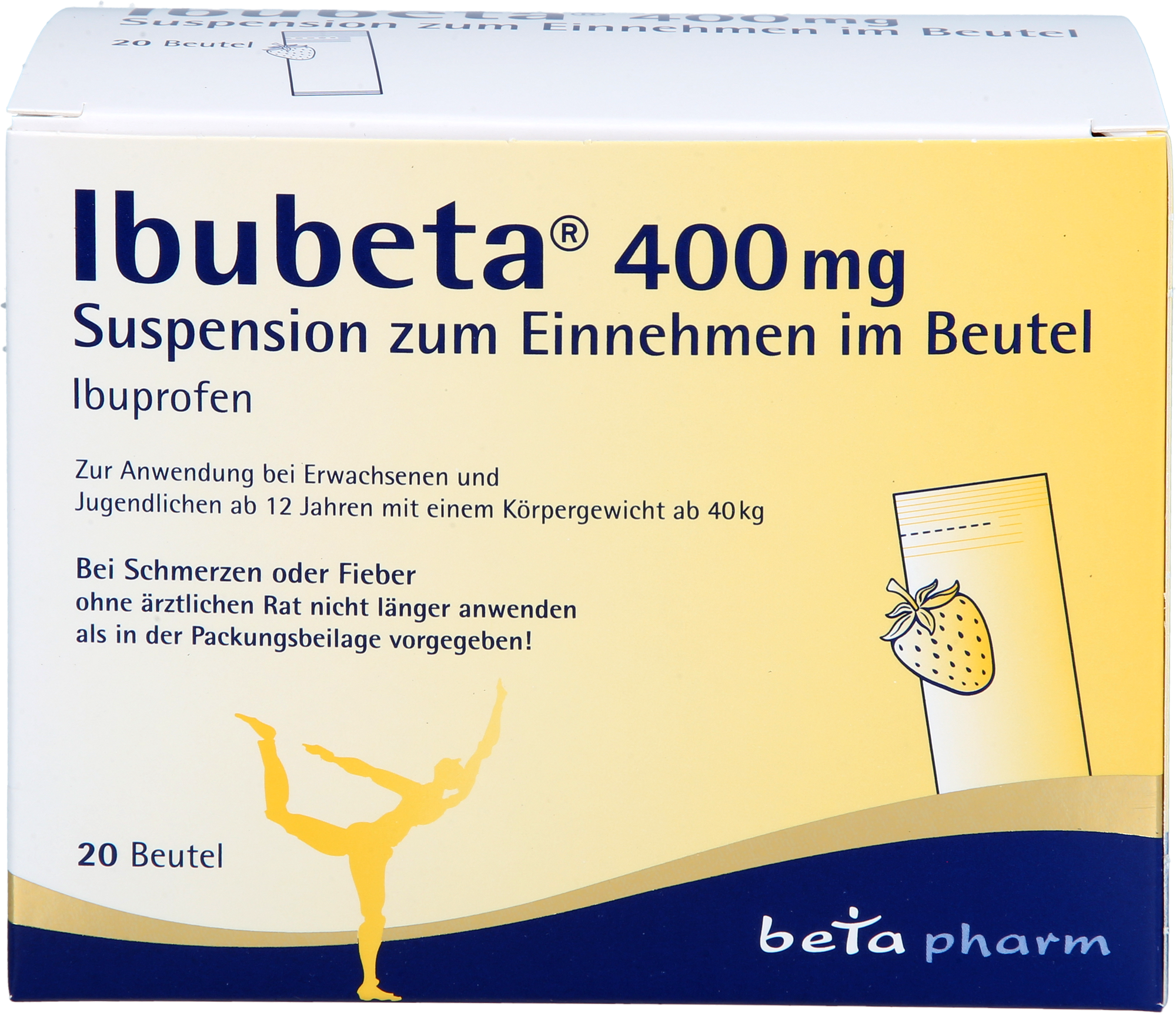IBUBETA 400 mg Suspension zum Einnehmen im Beutel