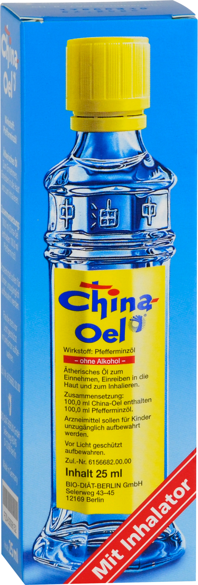 CHINA ÖL mit Inhalator