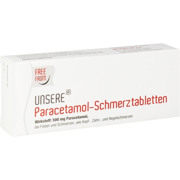 UNSERE Paracetamol Schmerztabletten