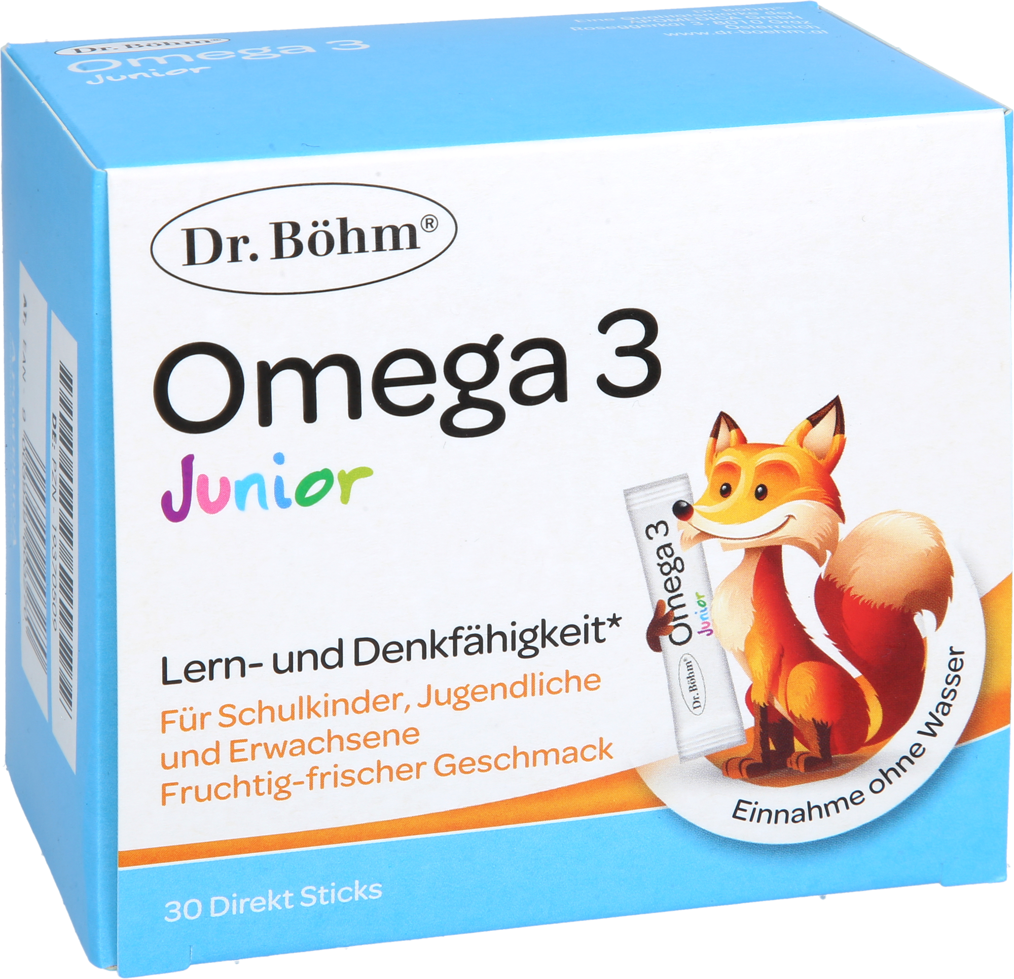 DR.BÖHM Omega-3 Junior Direkt Sticks