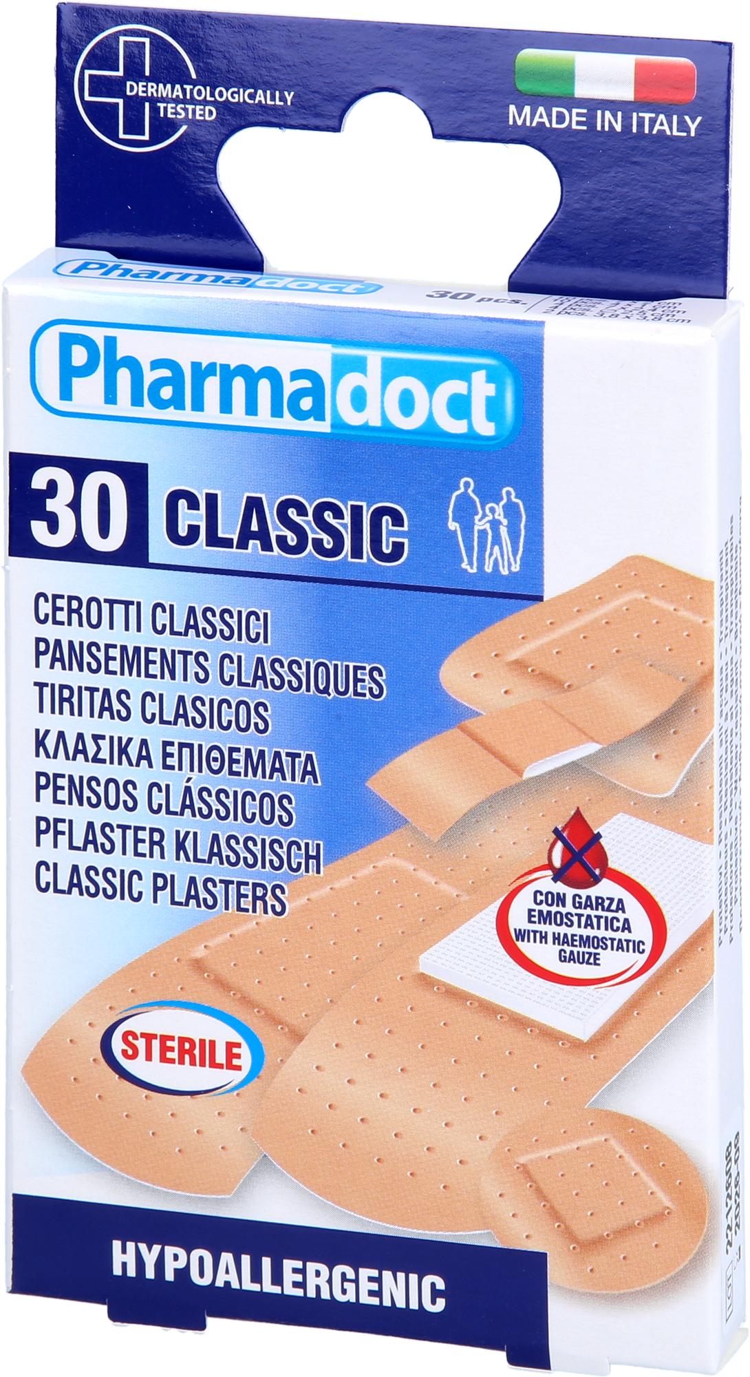 BLUTSTILLENDES Pflaster steril