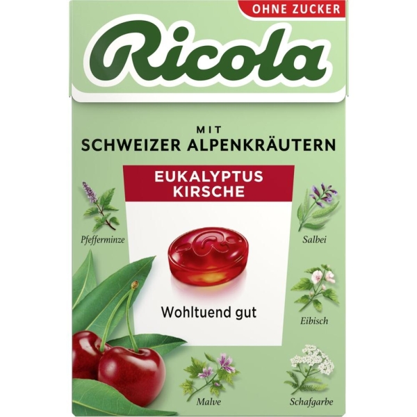 RICOLA o.Z.Box Eukalyptus Kirsche Bonbons