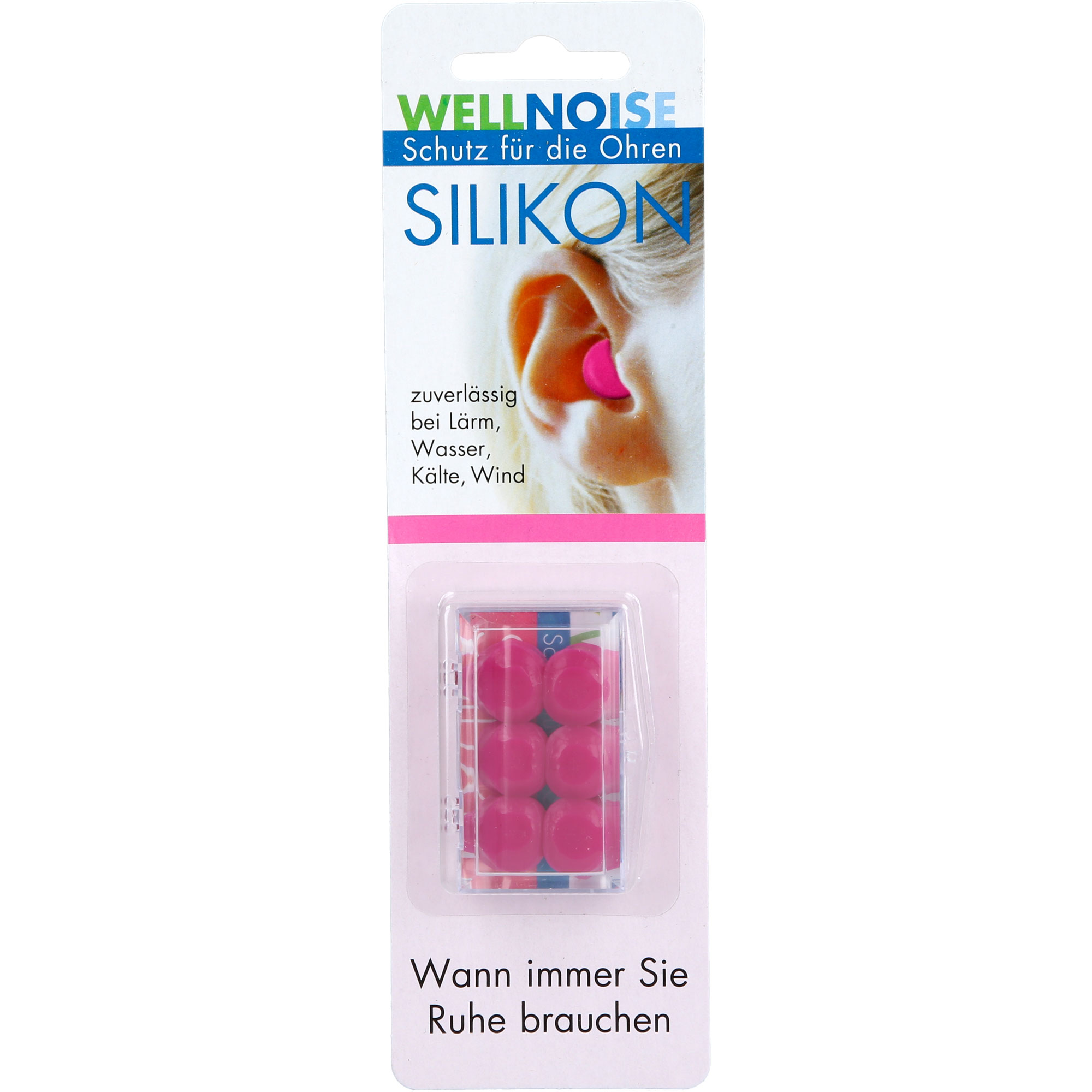 WELLNOISE Ohrenstopfen pink Blister