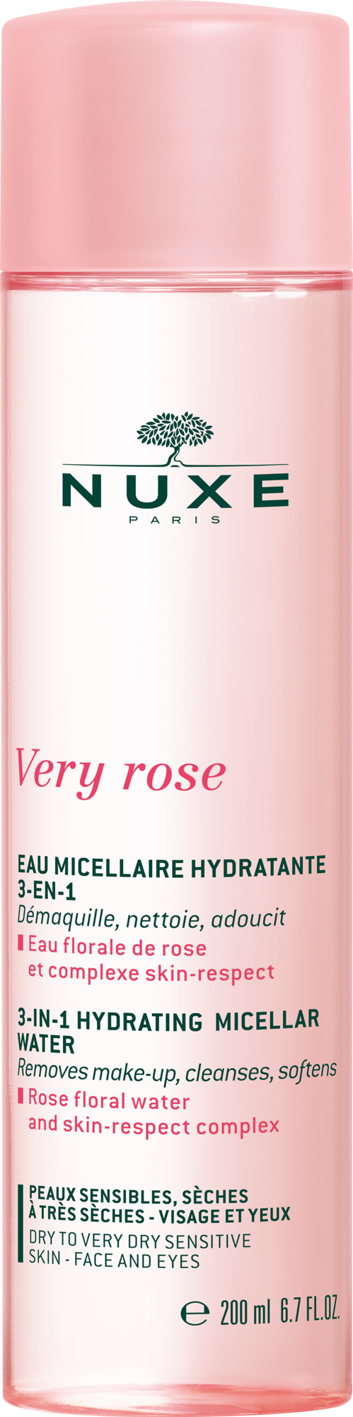 NUXE Very Rose Mizellen-Reinigungswasser tro.Haut