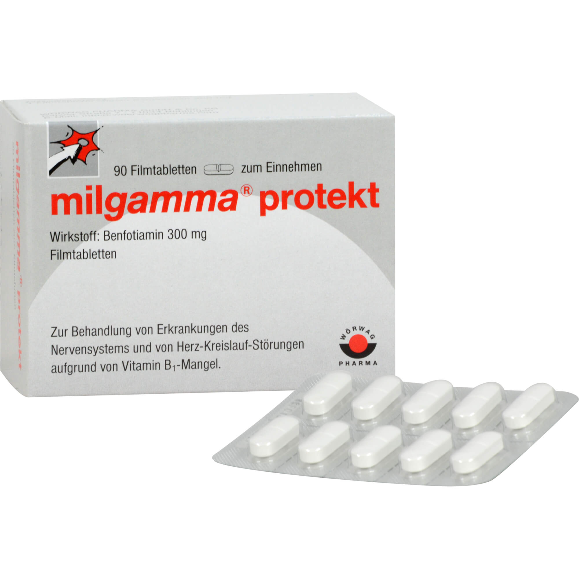 MILGAMMA protekt Filmtabletten 90 St