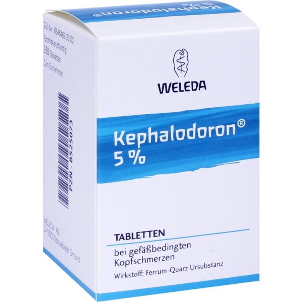 KEPHALODORON 5% Tabletten 250 St