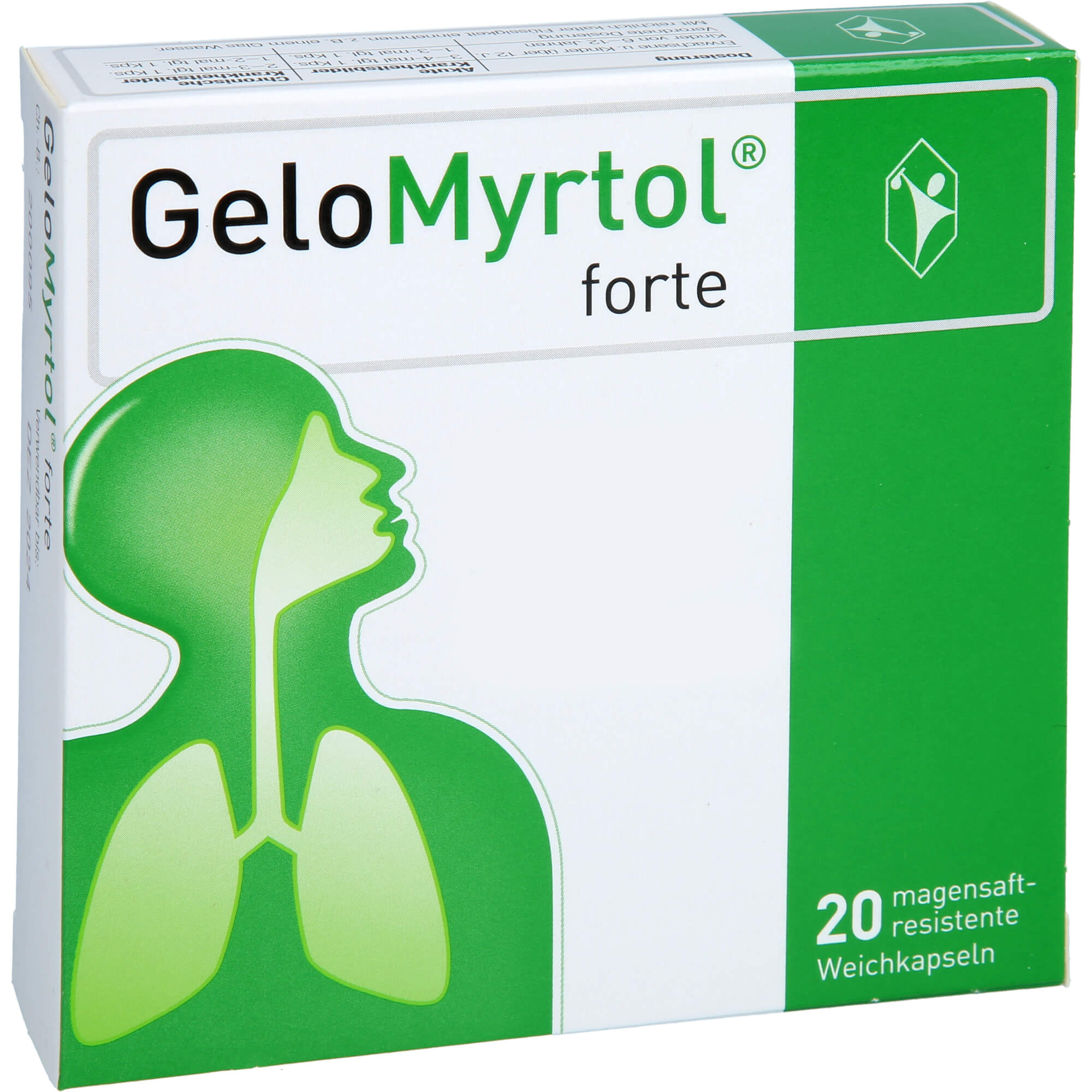 GELOMYRTOL forte magensaftresistente Weichkapseln 20 St