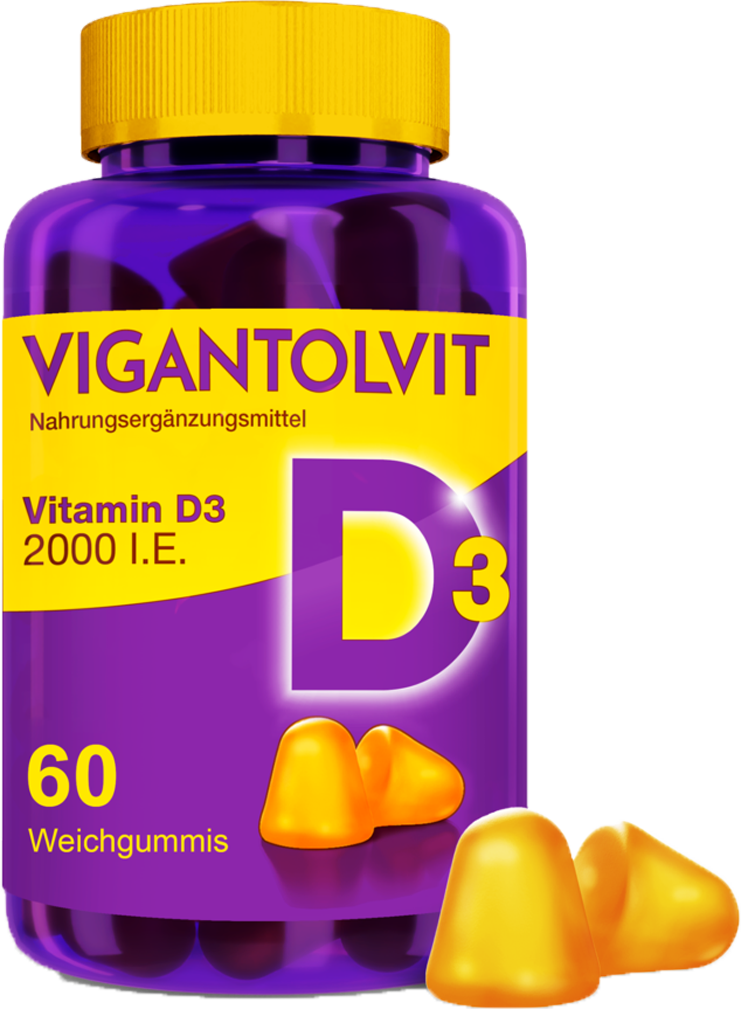 VIGANTOLVIT 2000 I.E. Vitamin D3 Weichgummis