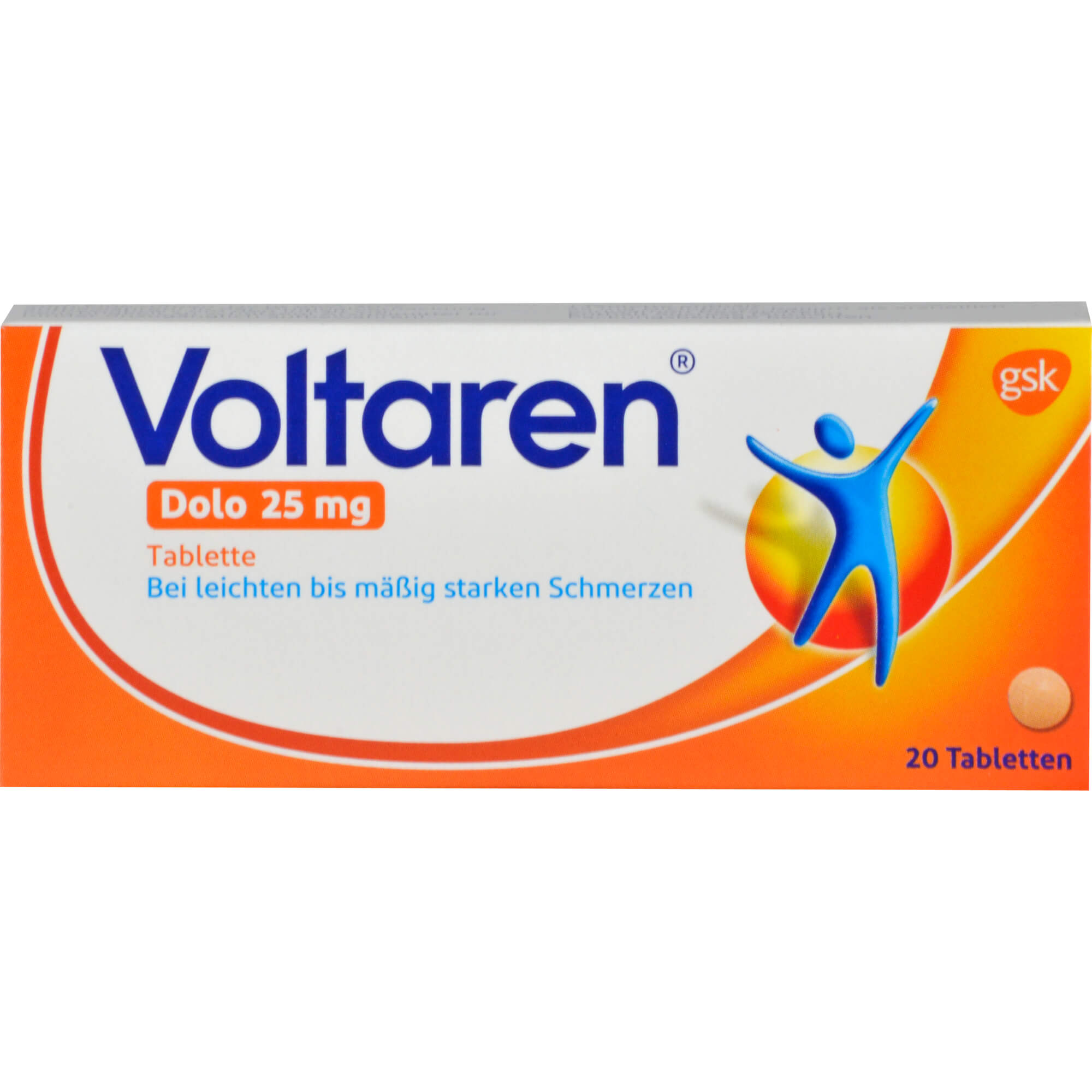 VOLTAREN Dolo 25 mg überzogene Tabletten 20 St