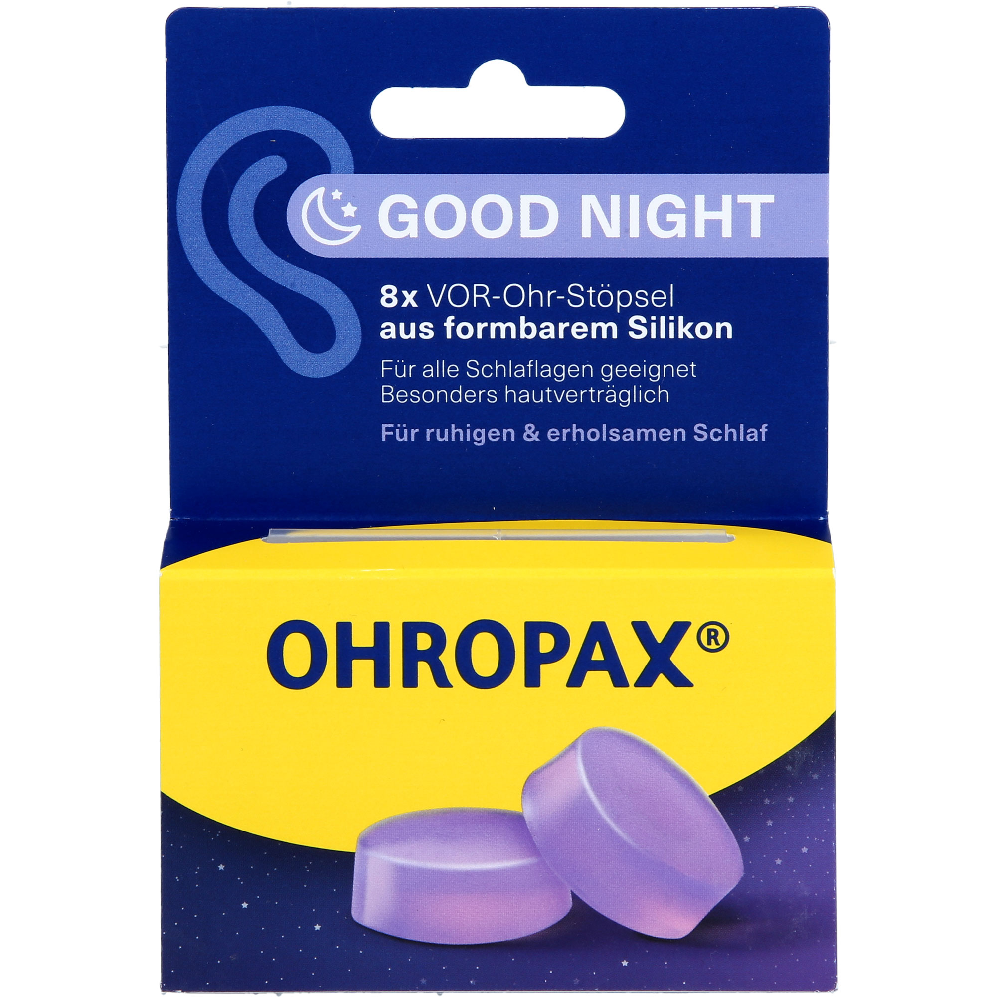 OHROPAX Good Night Silikon Vor-Ohr Stöpsel