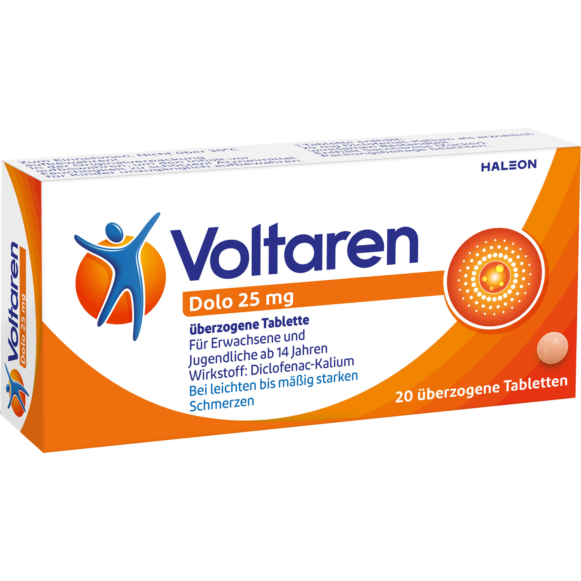 VOLTAREN Dolo 25 mg überzogene Tabletten 20 St