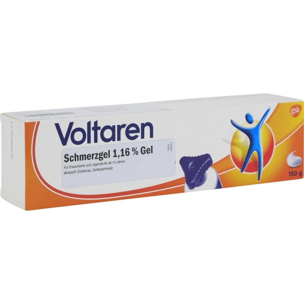 VOLTAREN Schmerzgel m.blauem Komfort-Drehverschl.