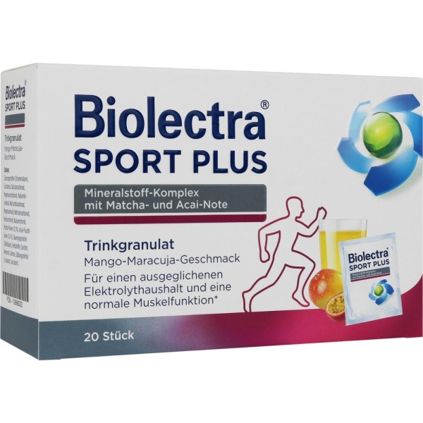 BIOLECTRA Sport Plus Trinkgranulat