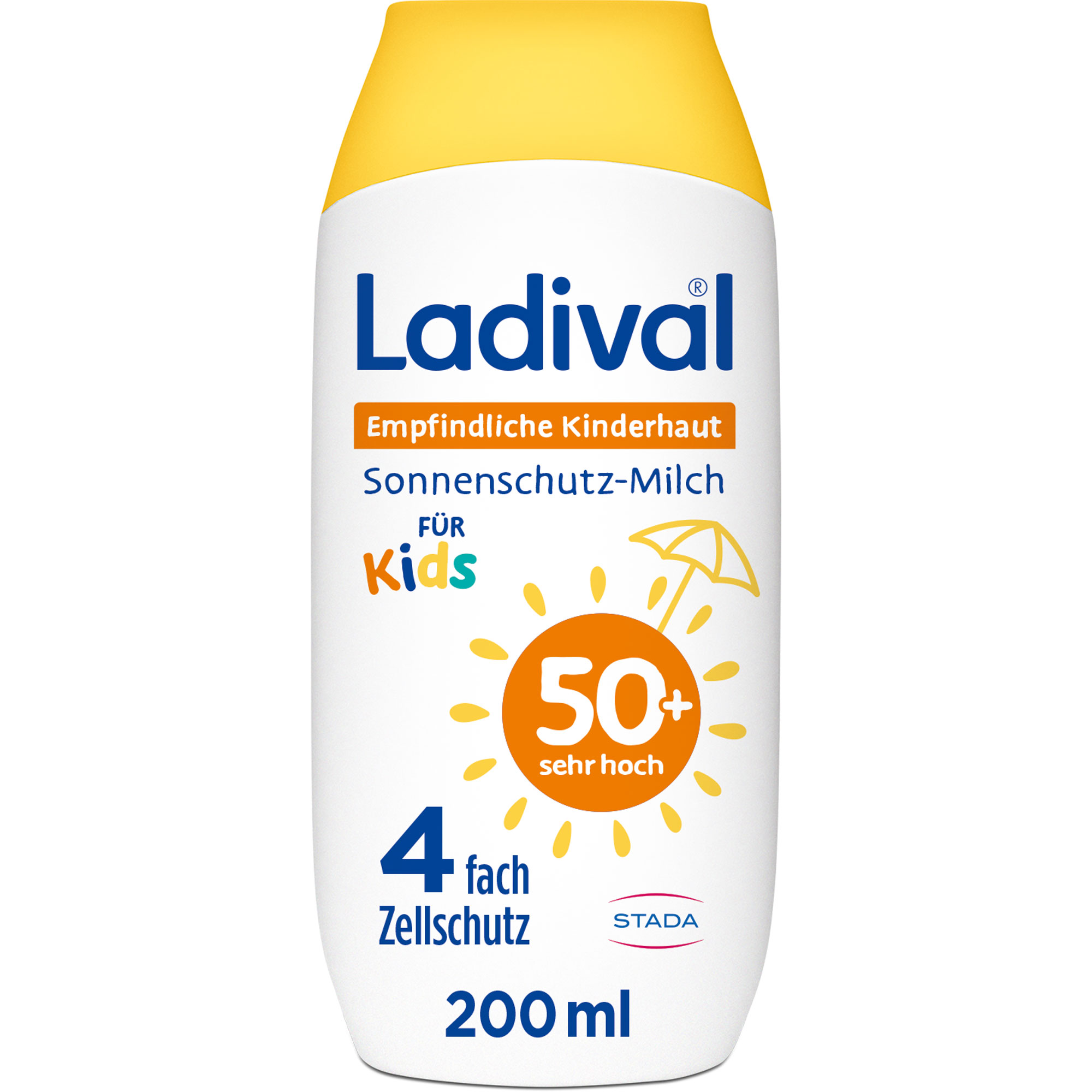 LADIVAL empfindliche Kinderhaut Milch LSF 50+