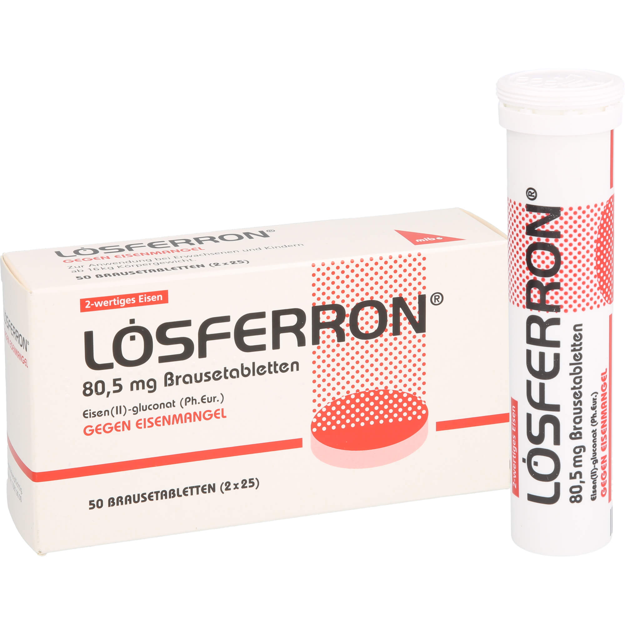 LÖSFERRON Brausetabletten 50 St
