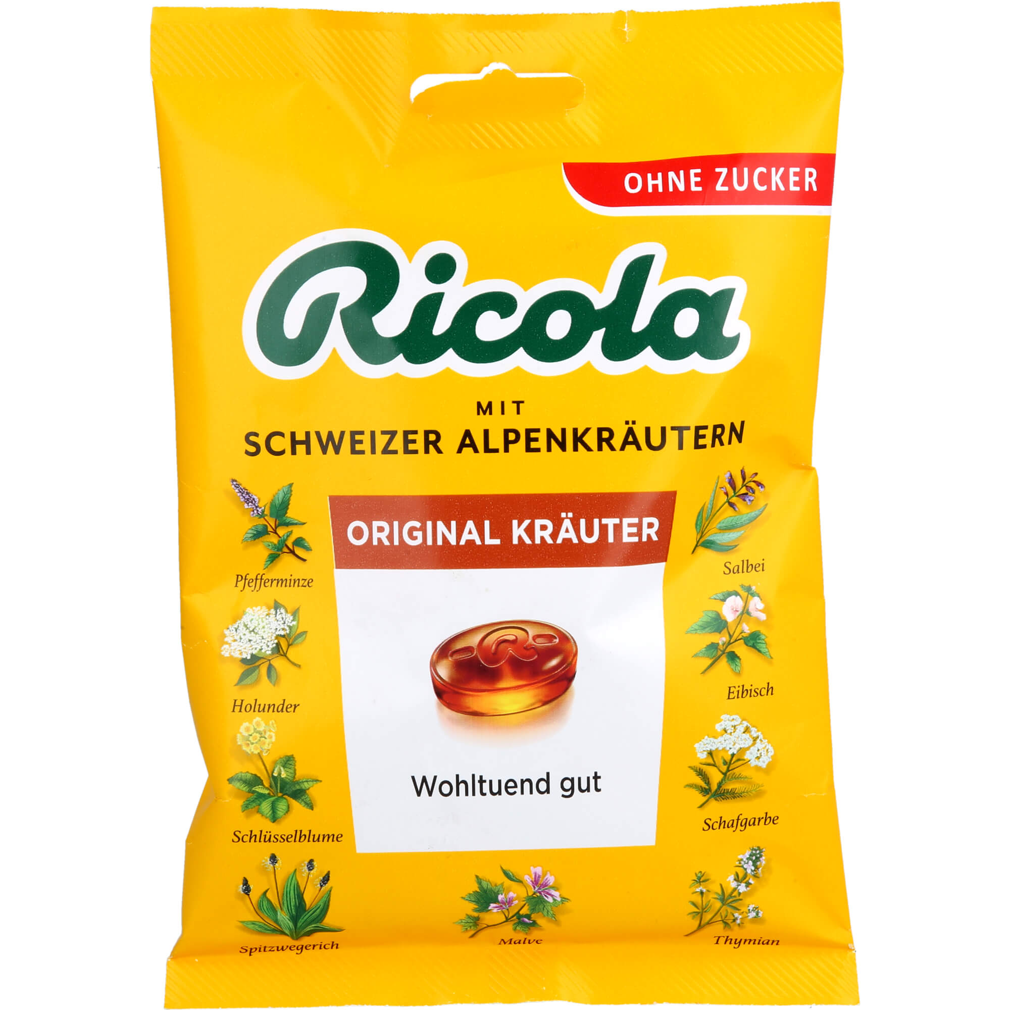 RICOLA o.Z.Beutel Kräuter Bonbons