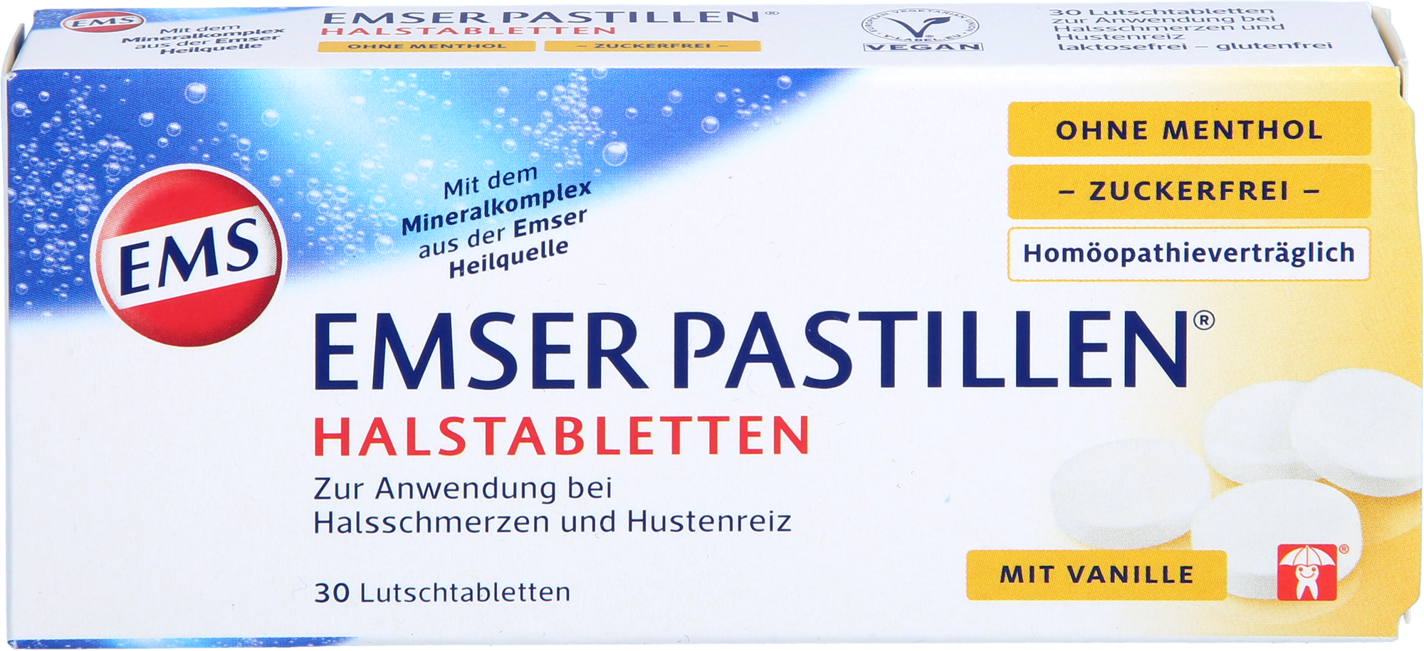 EMSER Pastillen ohne Menthol zuckerfrei