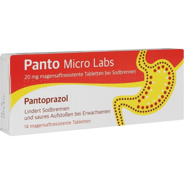 PANTO Micro Labs 20 mg msr.Tabl.bei Sodbrennen