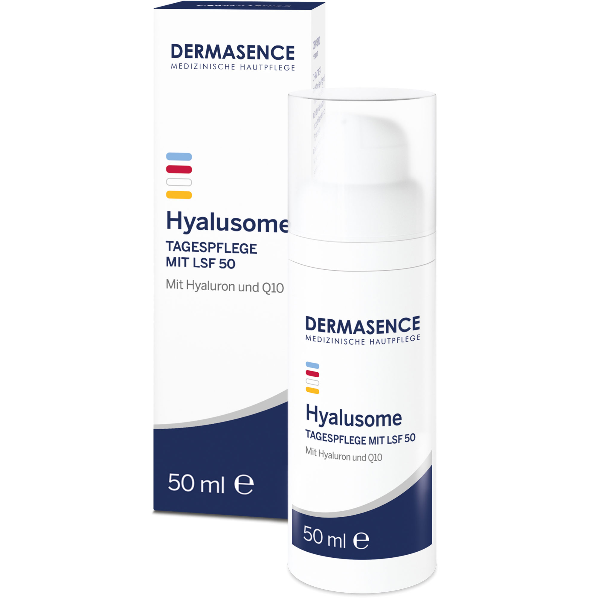 DERMASENCE Hyalusome Tagespflege mit LSF 50