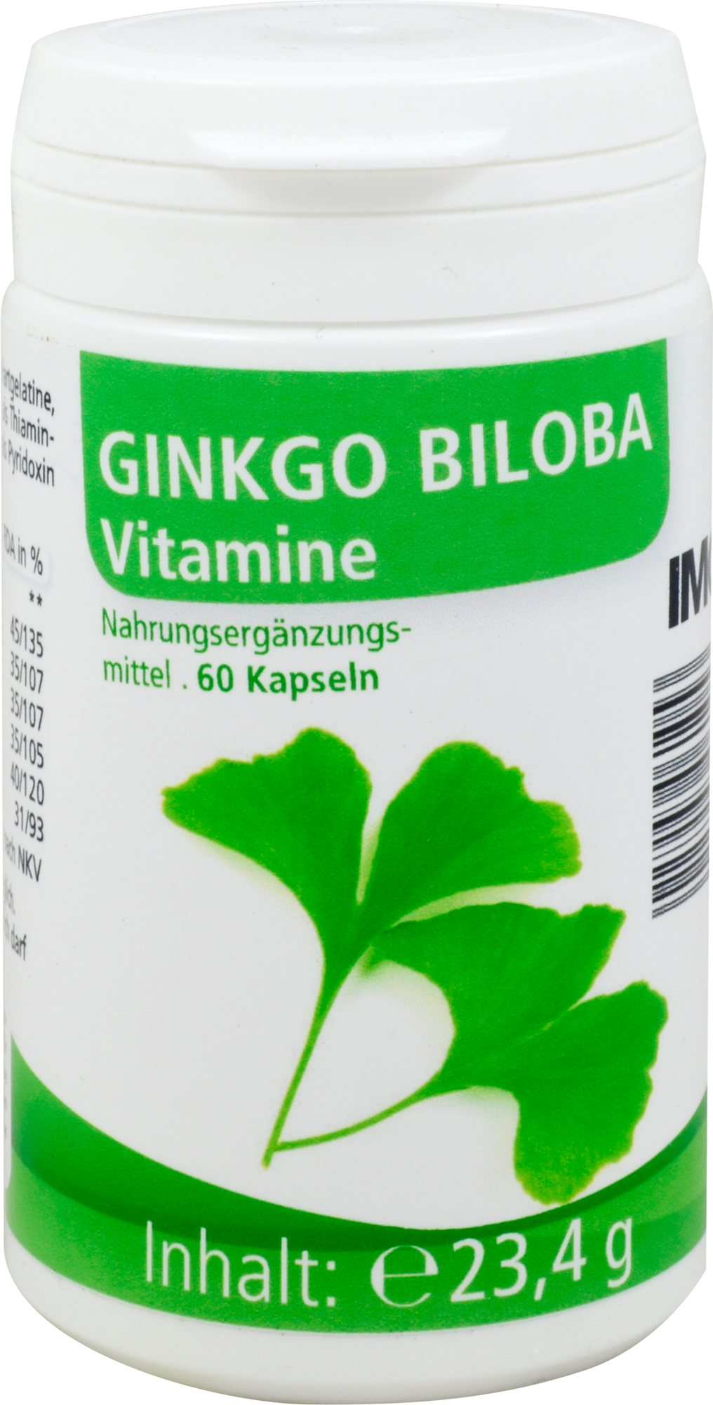 IMOVIT Ginkgo Biloba Kapseln