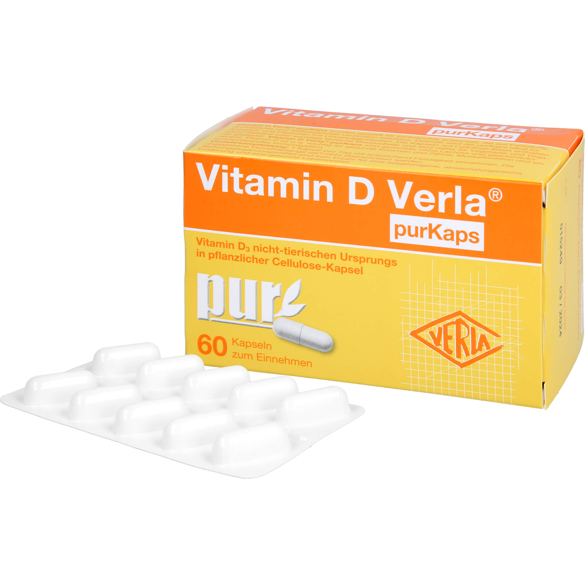 VITAMIN D VERLA purKaps