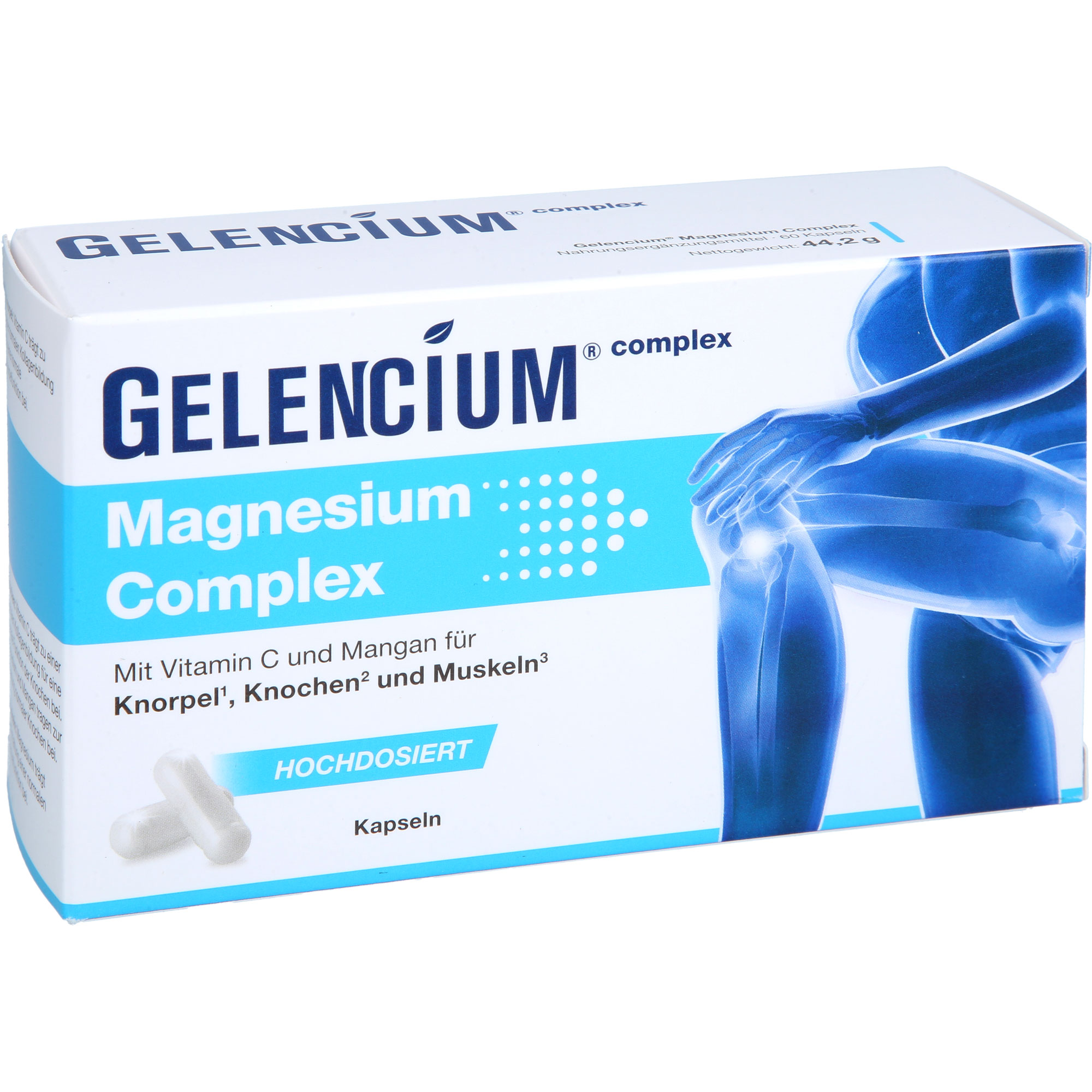 GELENCIUM Magnesium 400 mg hochdosiert vegan Kaps.