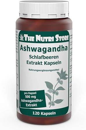 ASHWAGANDHA 500 mg Extrakt Kapseln 120 St
