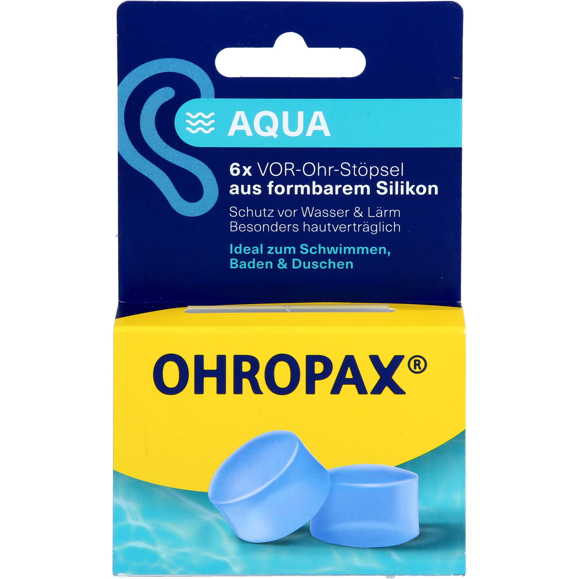 OHROPAX Aqua Silikon Vor-Ohr Stöpsel